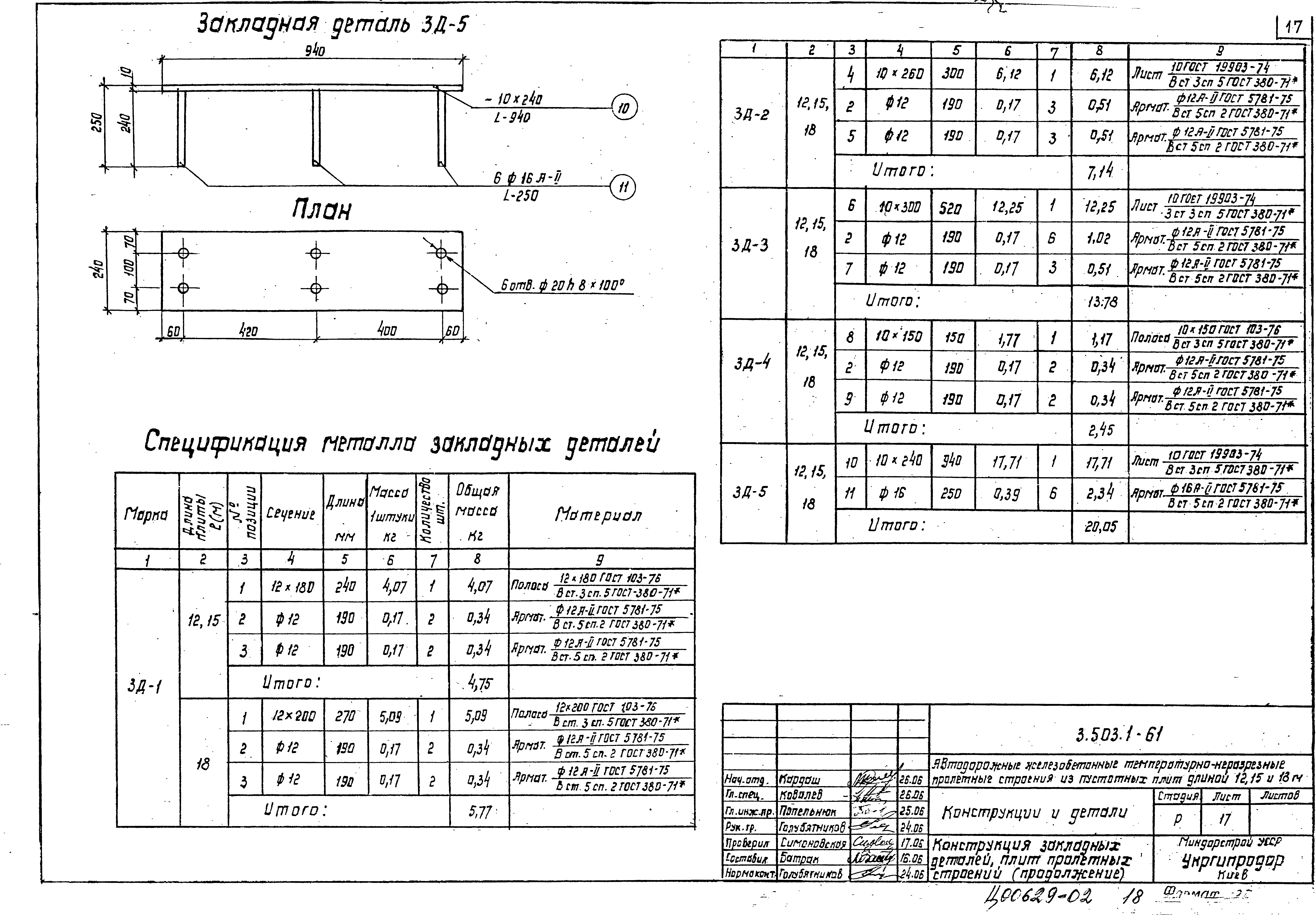 Серия 3.503.1-61