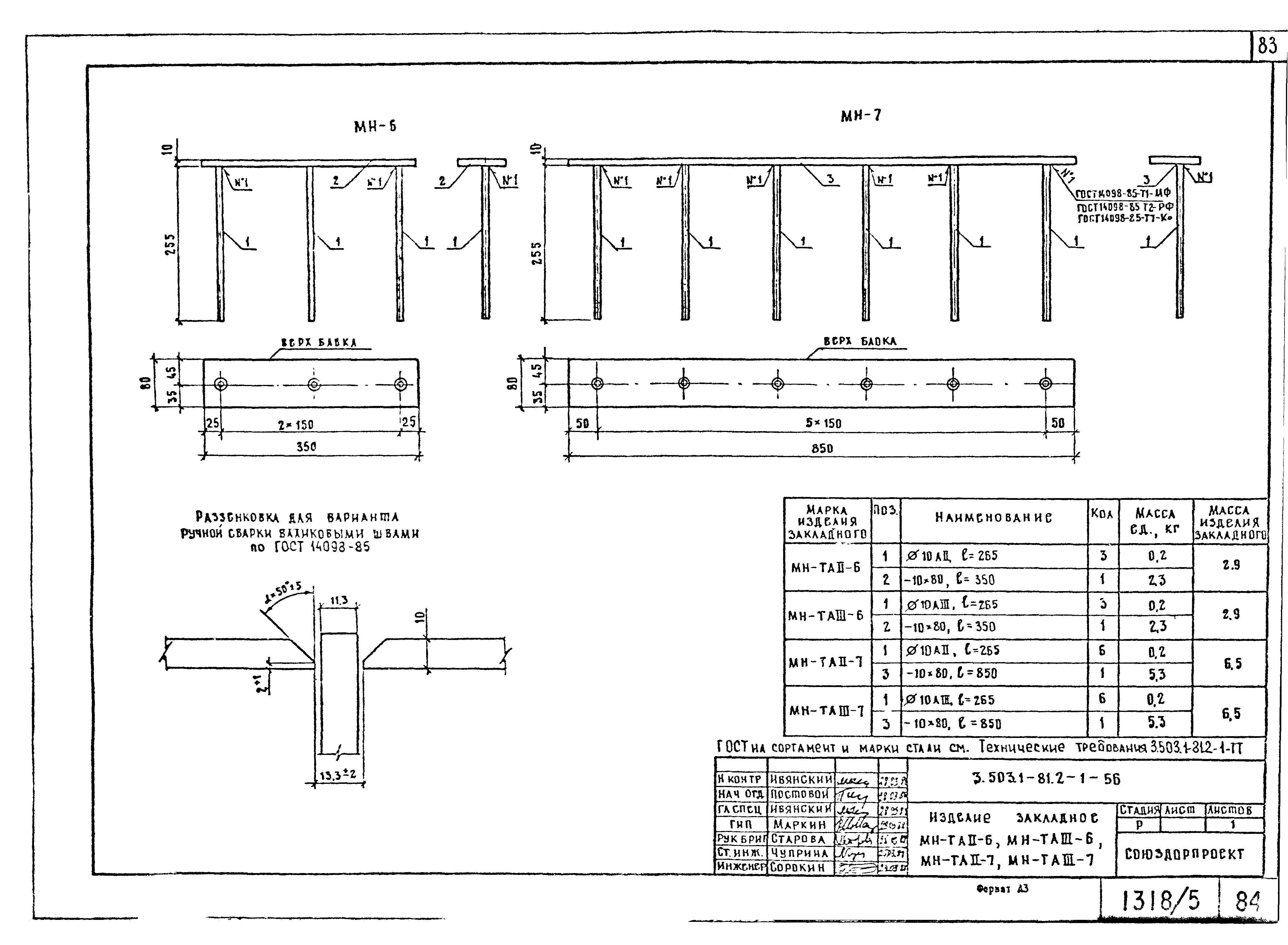 Серия 3.503.1-81