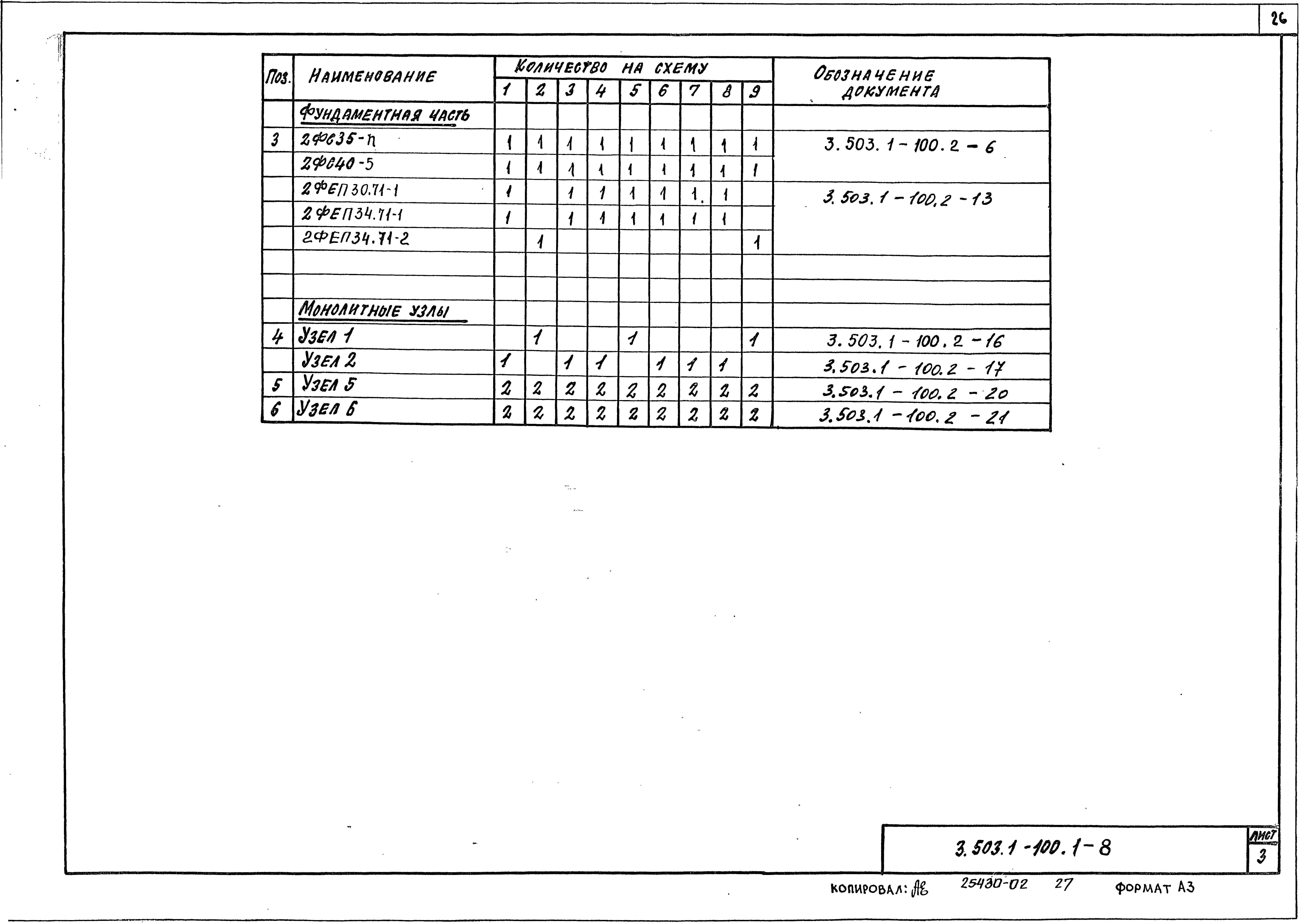 Серия 3.503.1-100