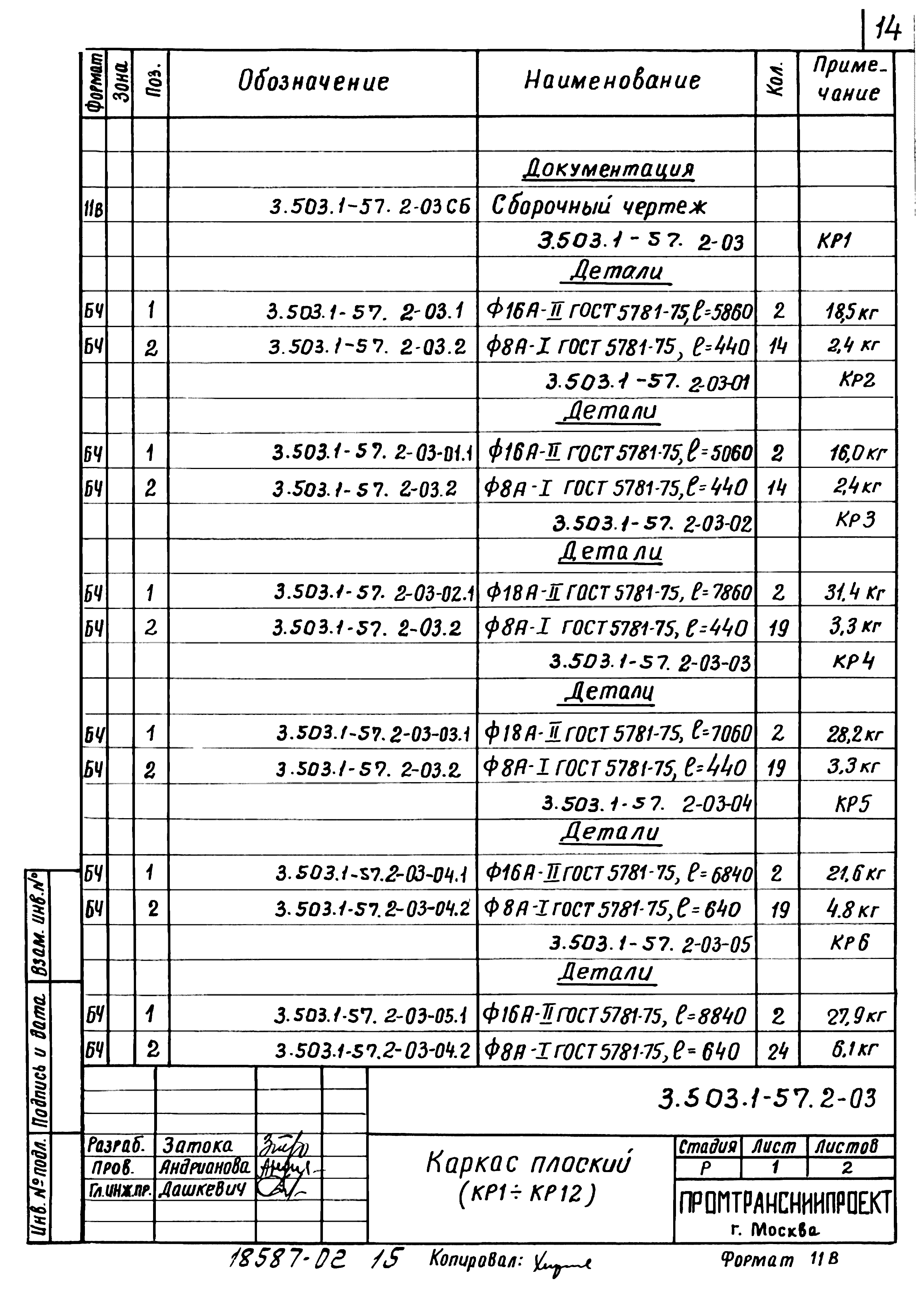 Серия 3.503.1-57