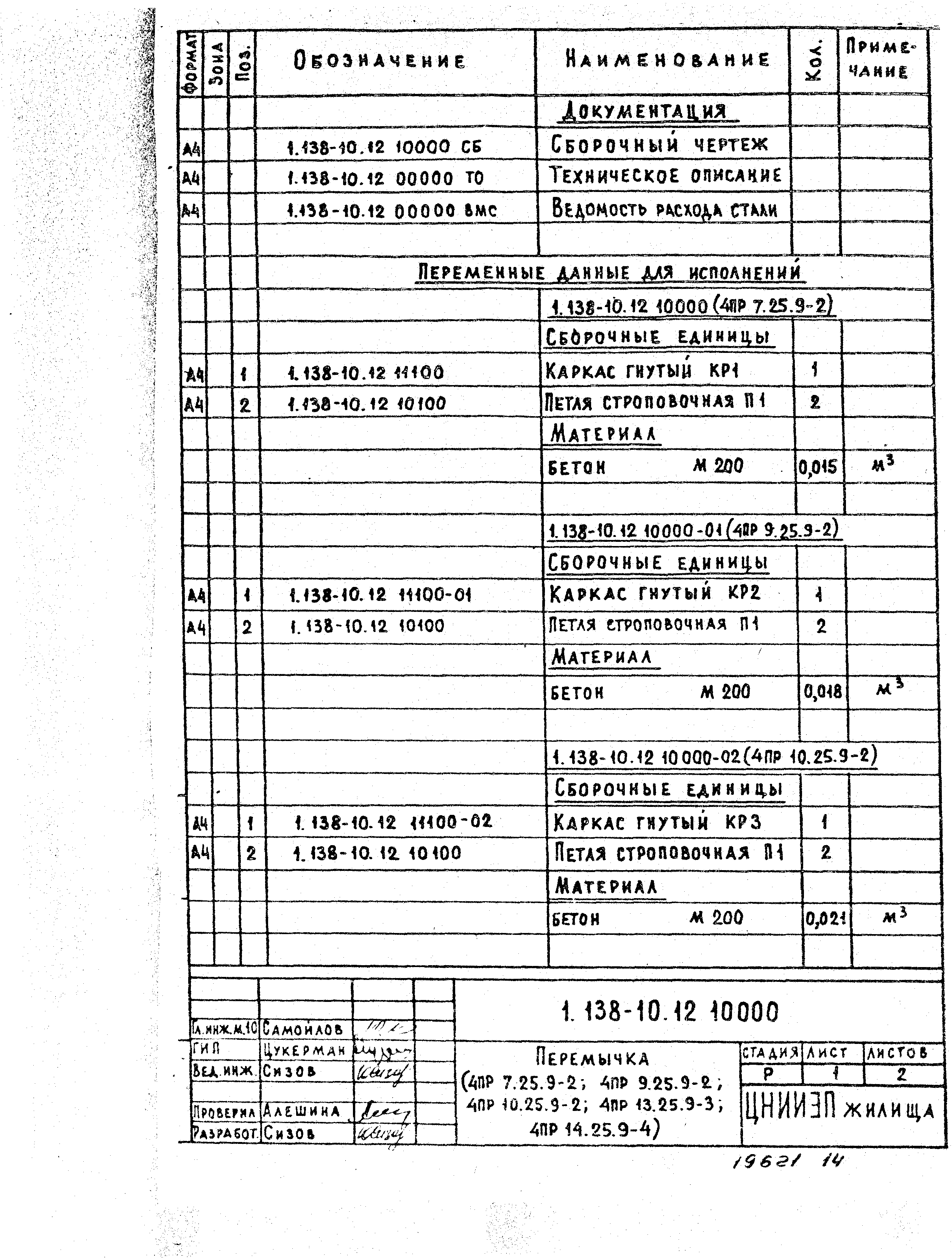 Серия 1.138-10