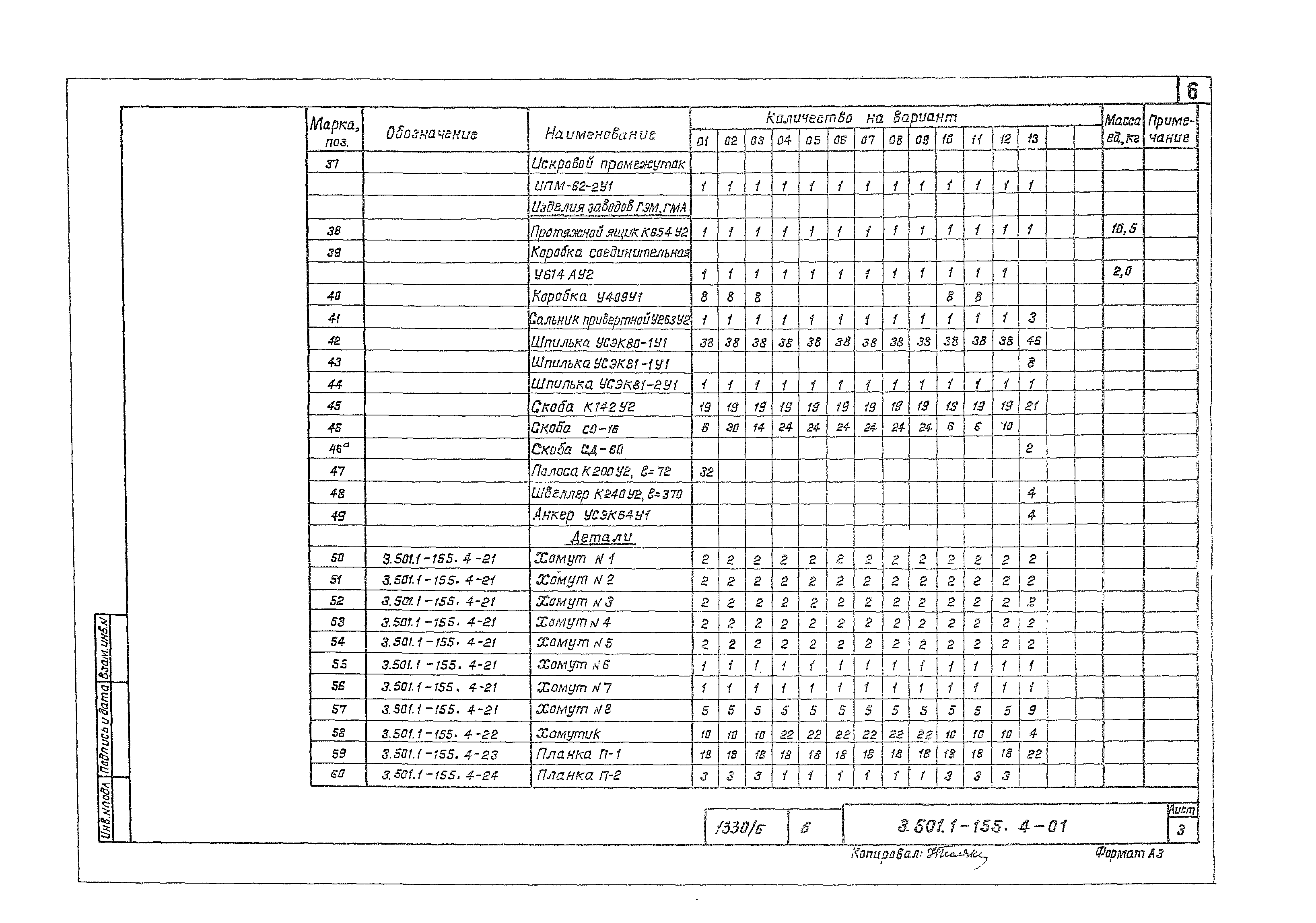 Серия 3.501.1-155