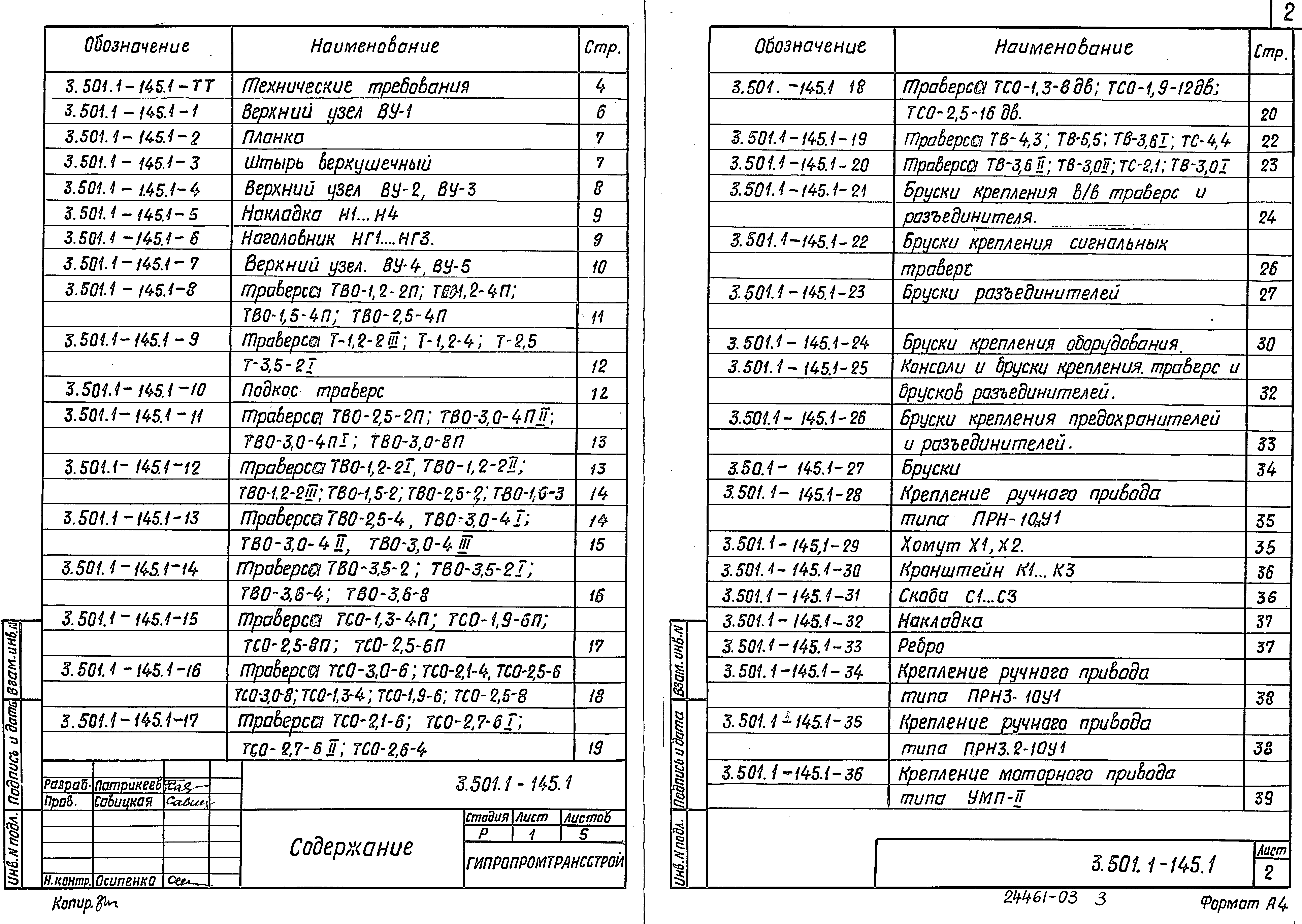 Серия 3.501.1-145