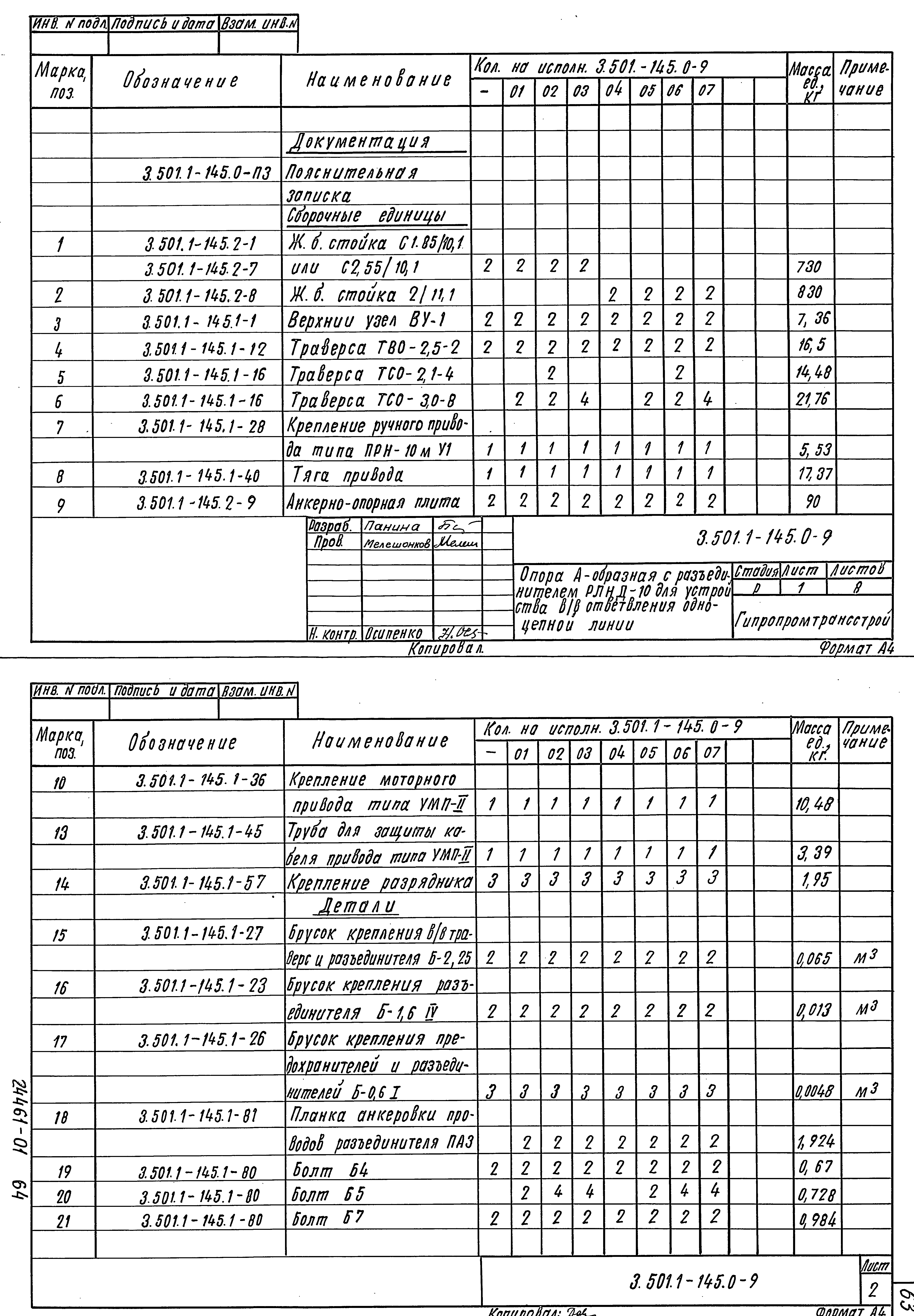 Серия 3.501.1-145