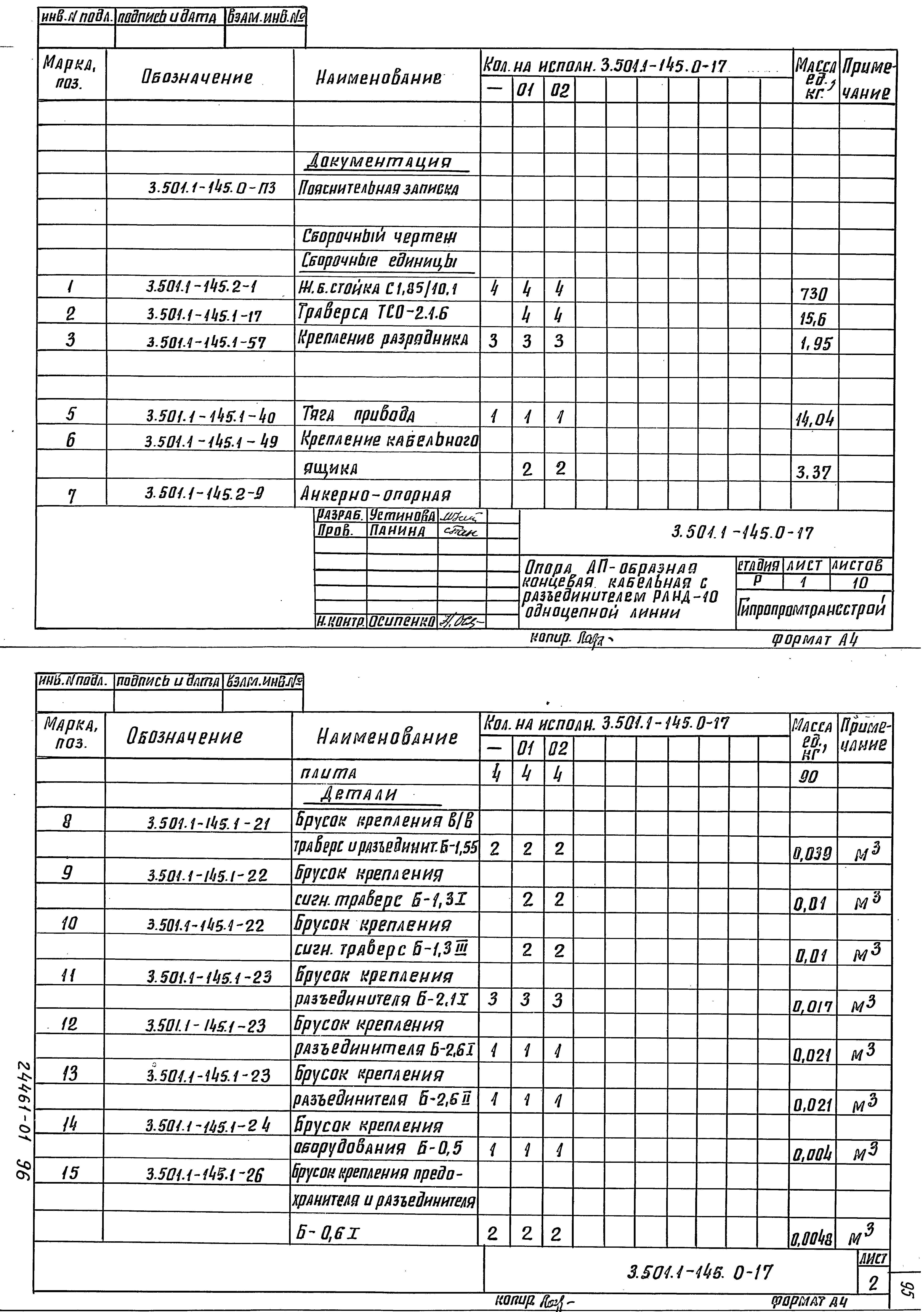 Серия 3.501.1-145