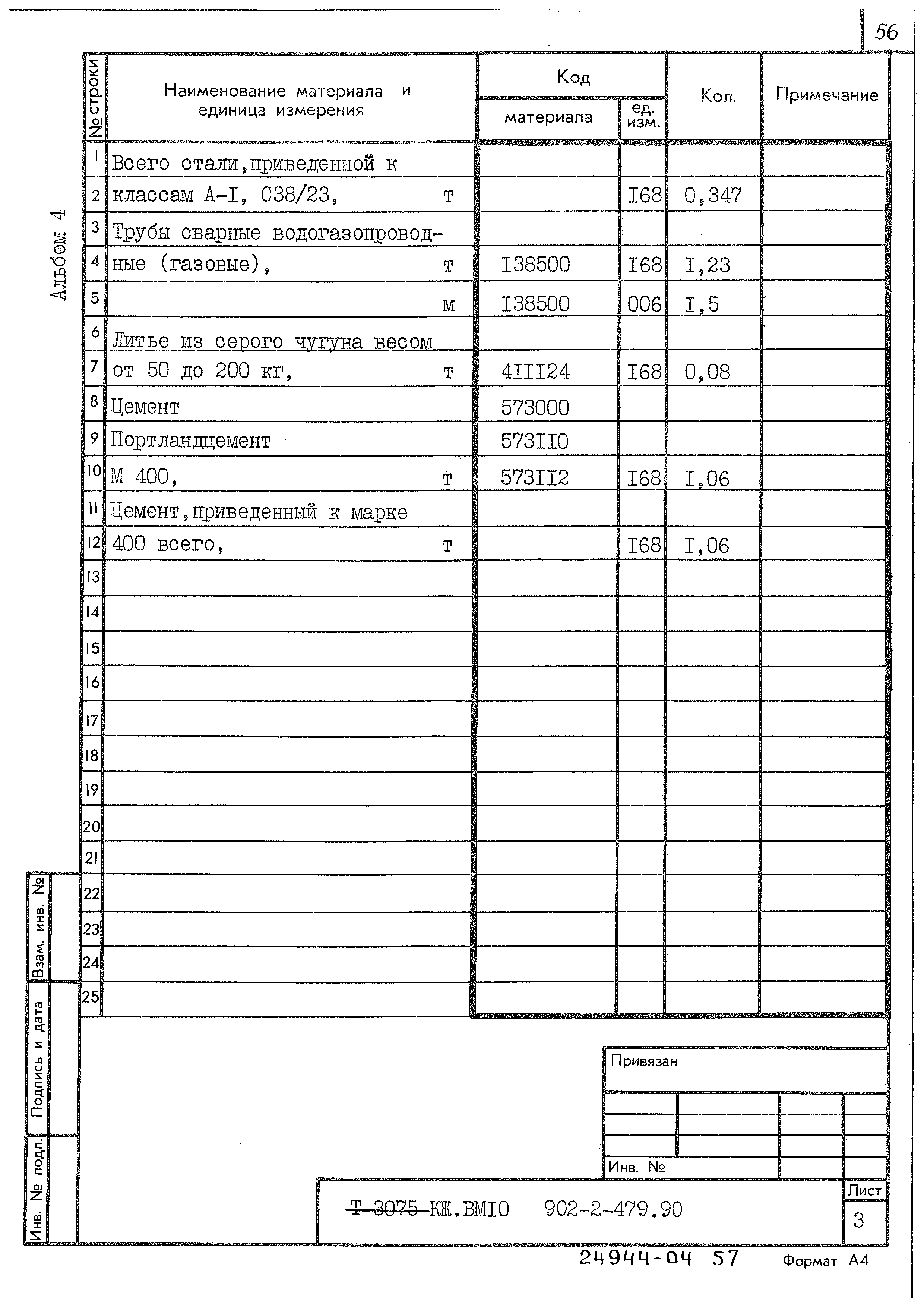 Типовой проект 902-2-479.90