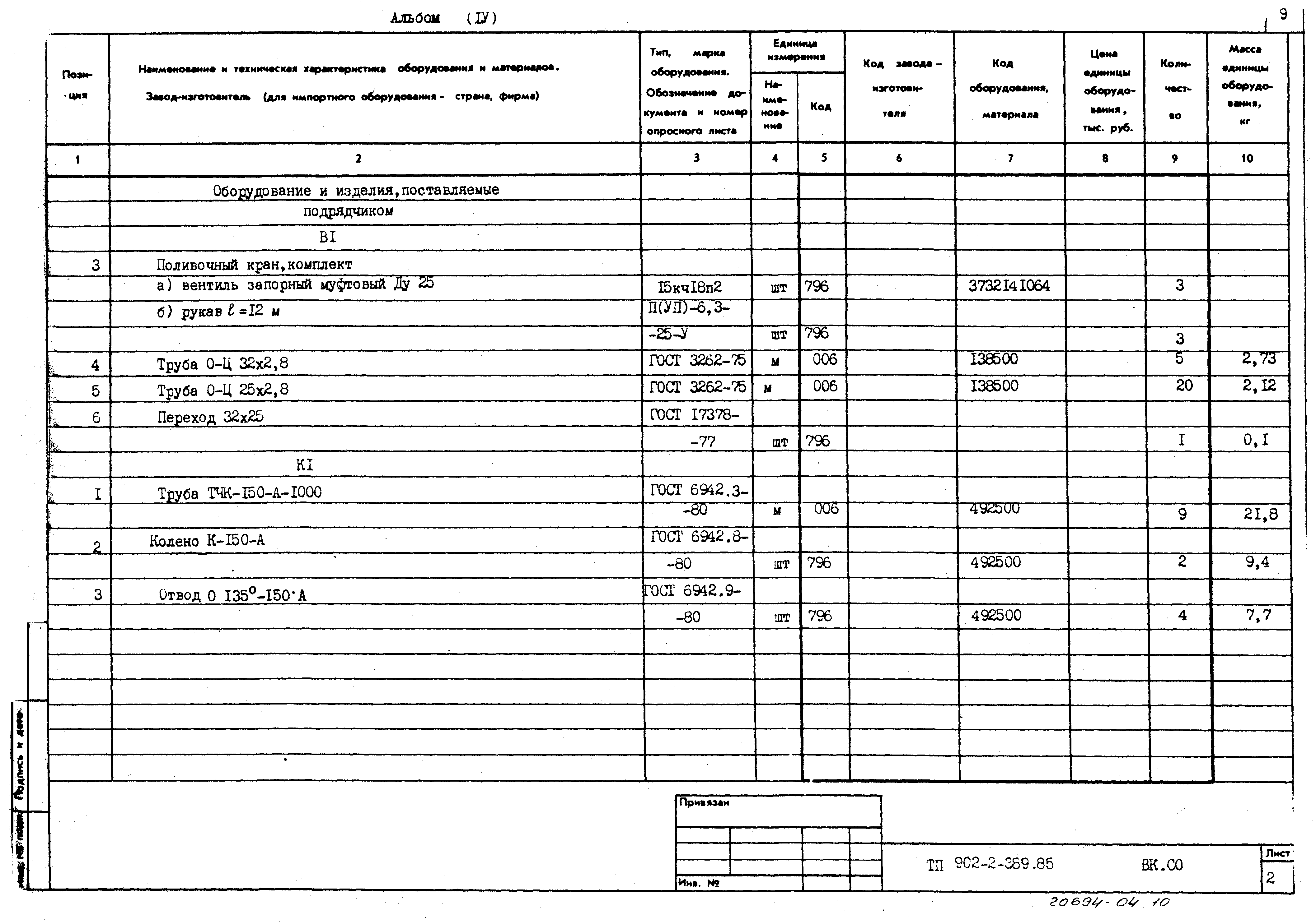 Типовой проект 902-2-389.85