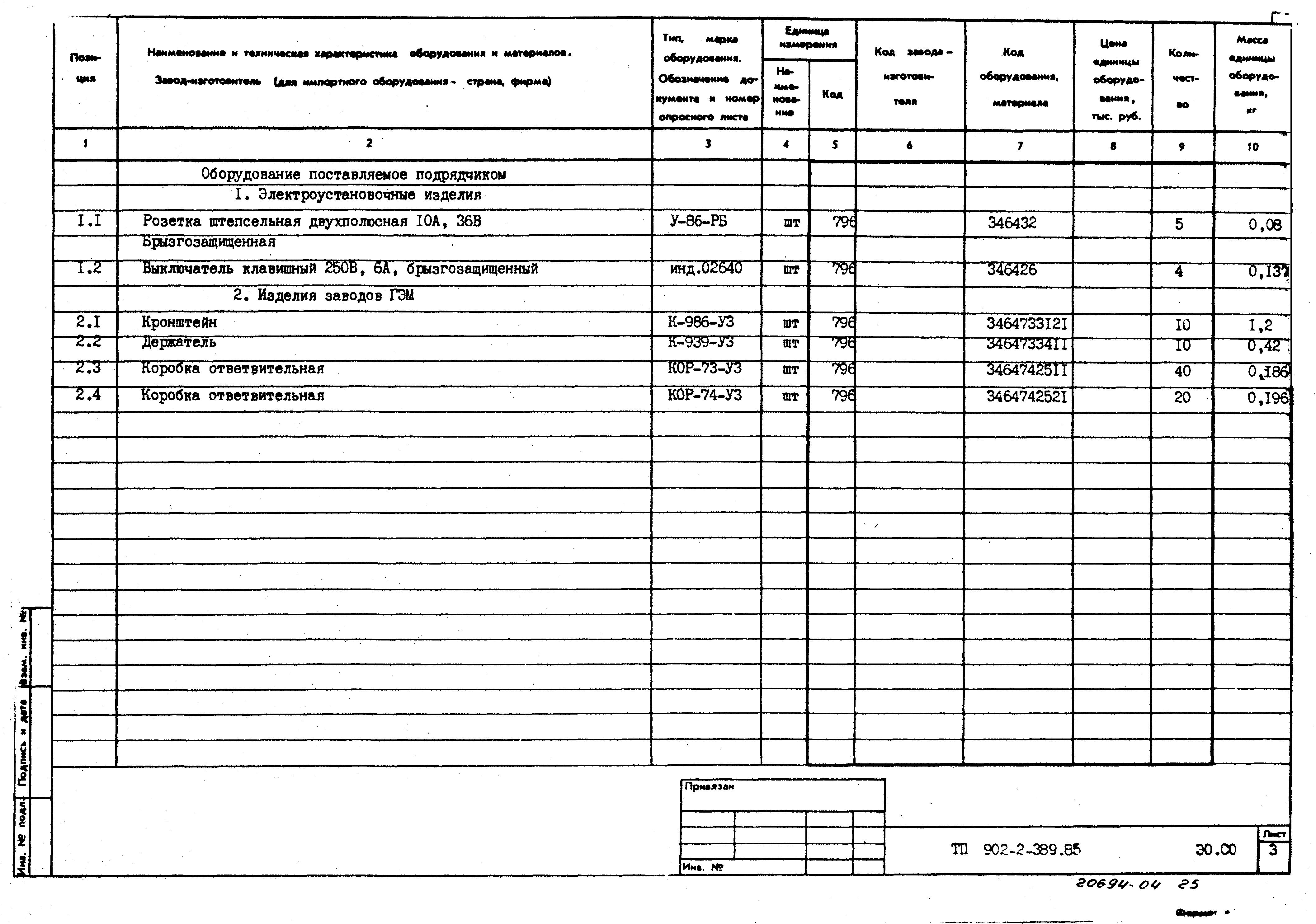 Типовой проект 902-2-389.85