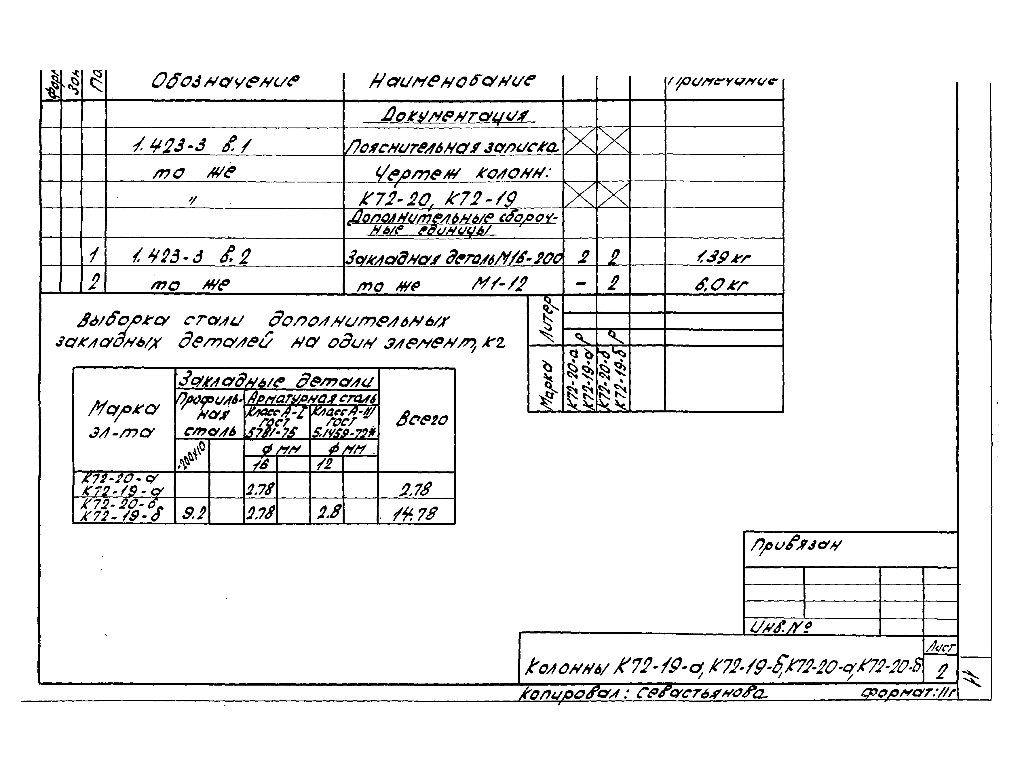 Типовой проект 503-1-8