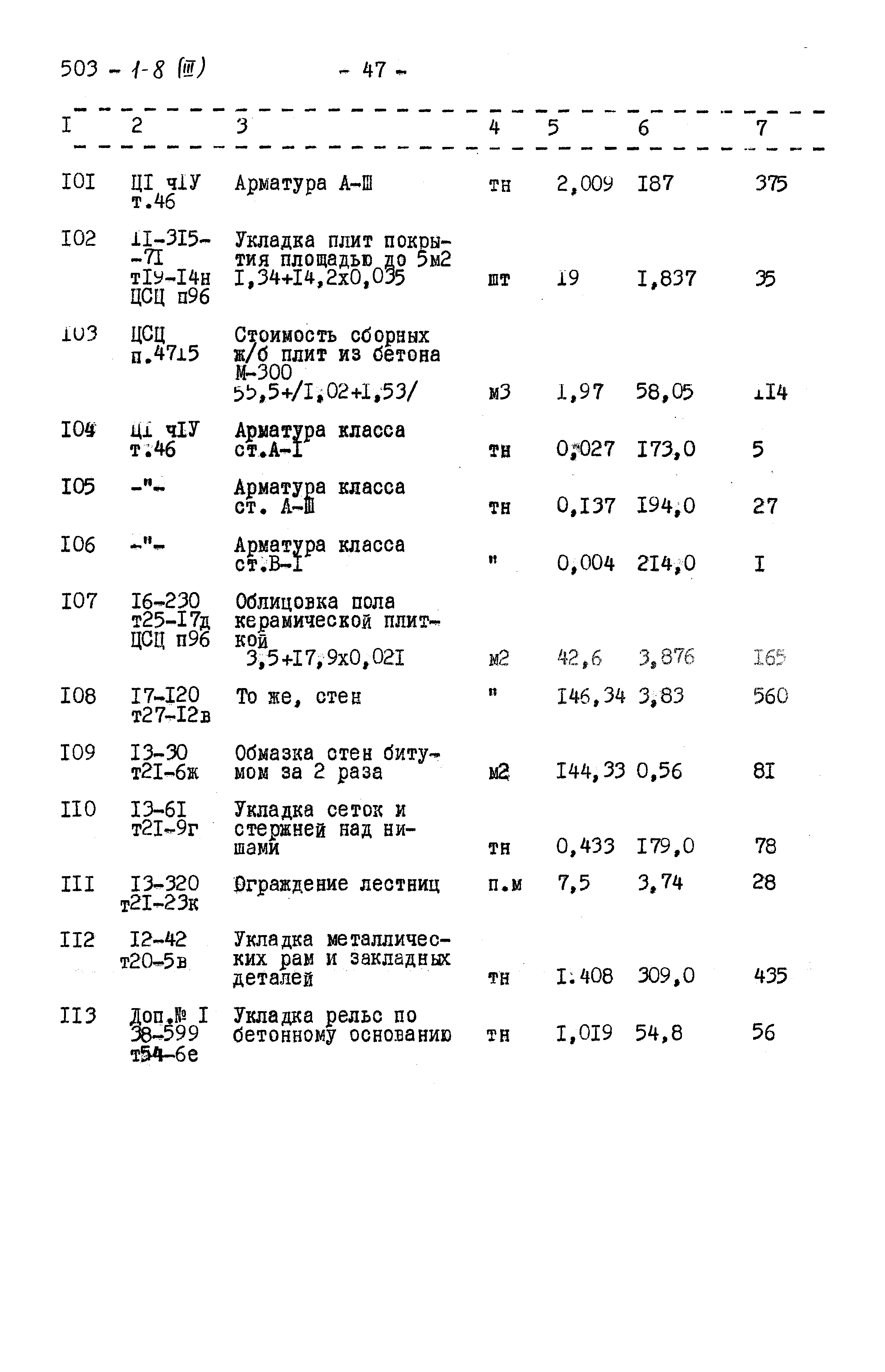 Типовой проект 503-1-8