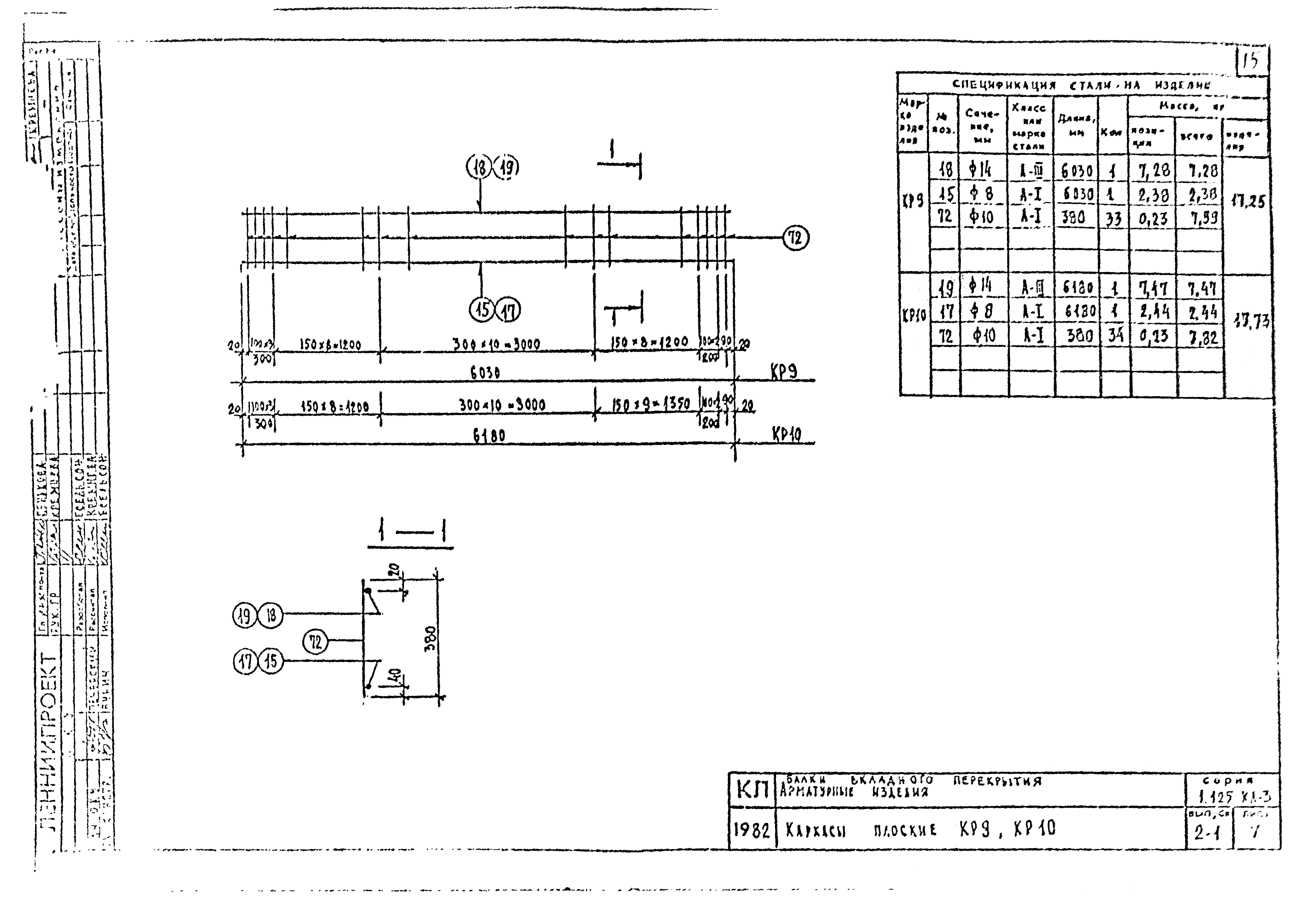 Серия 1.125 КЛ-3