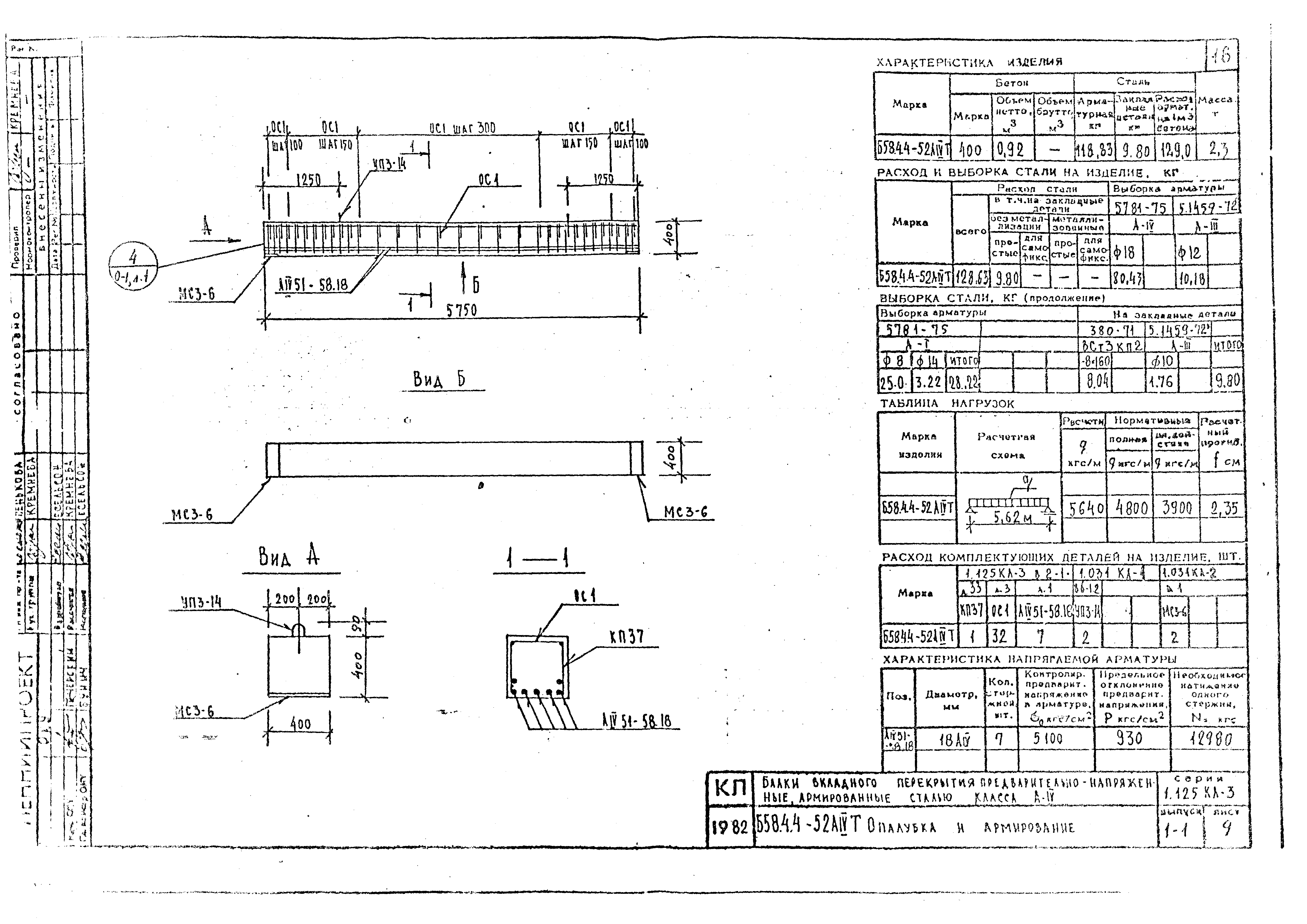 Серия 1.125 КЛ-3