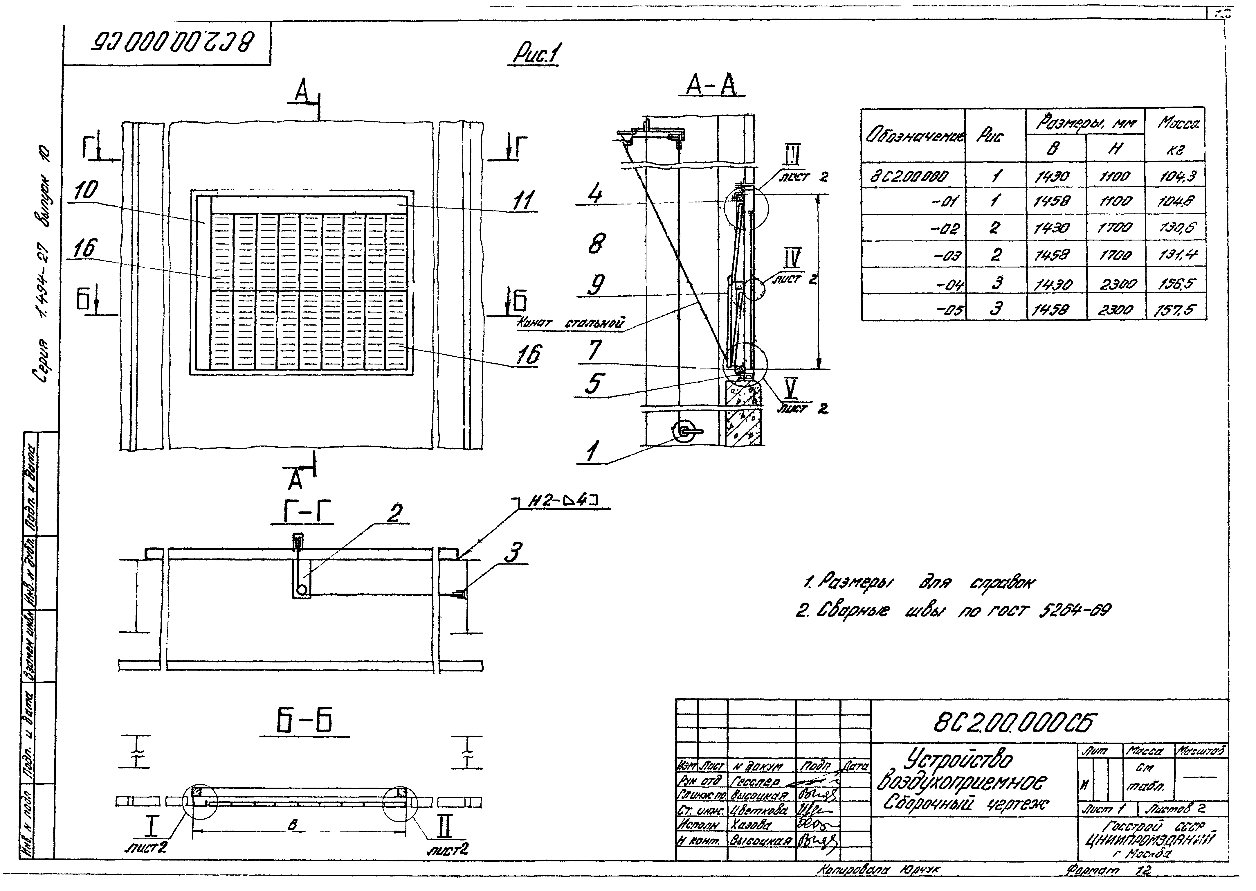 Серия 1.494-27