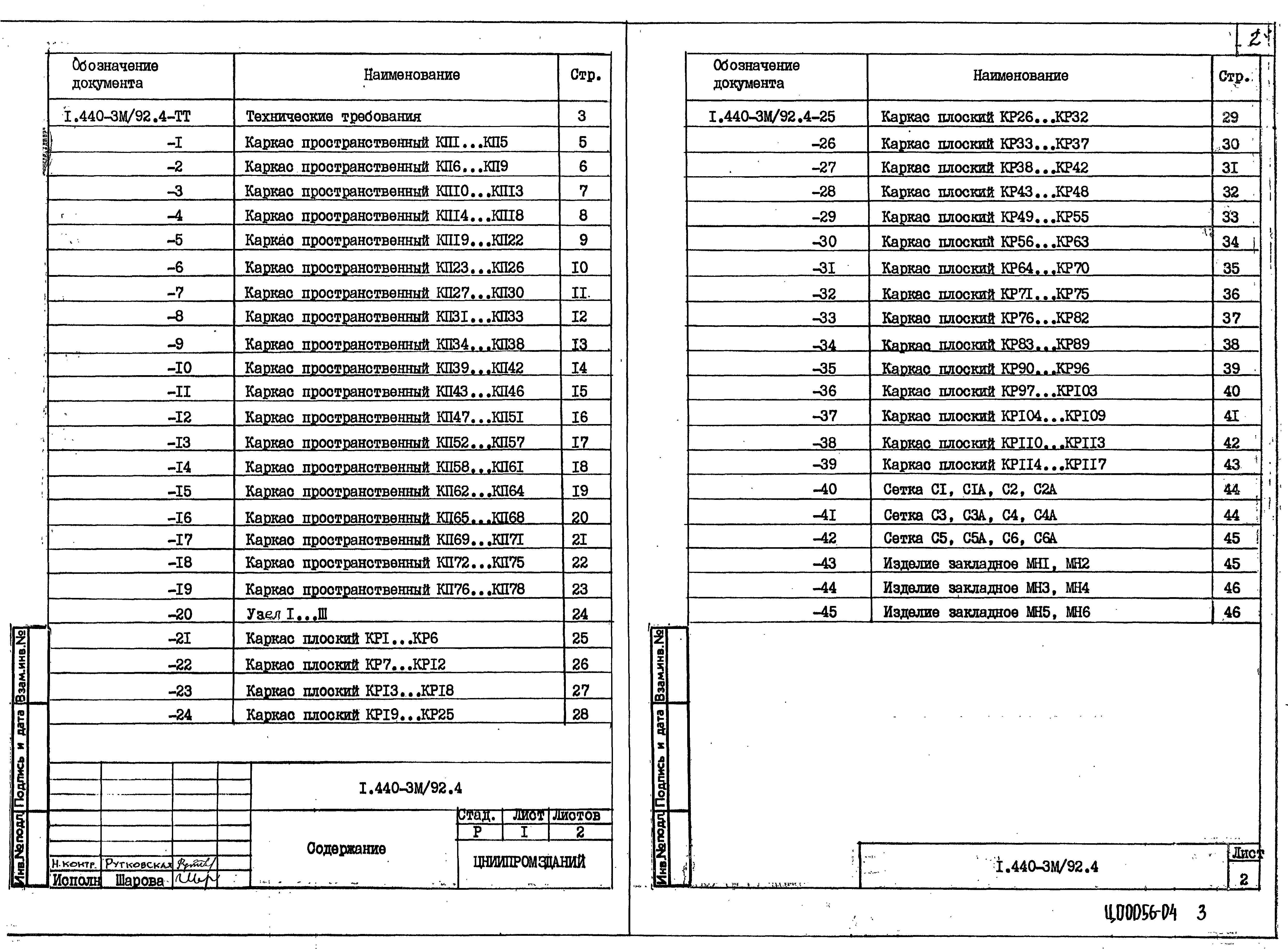 Серия 1.440-3м/92