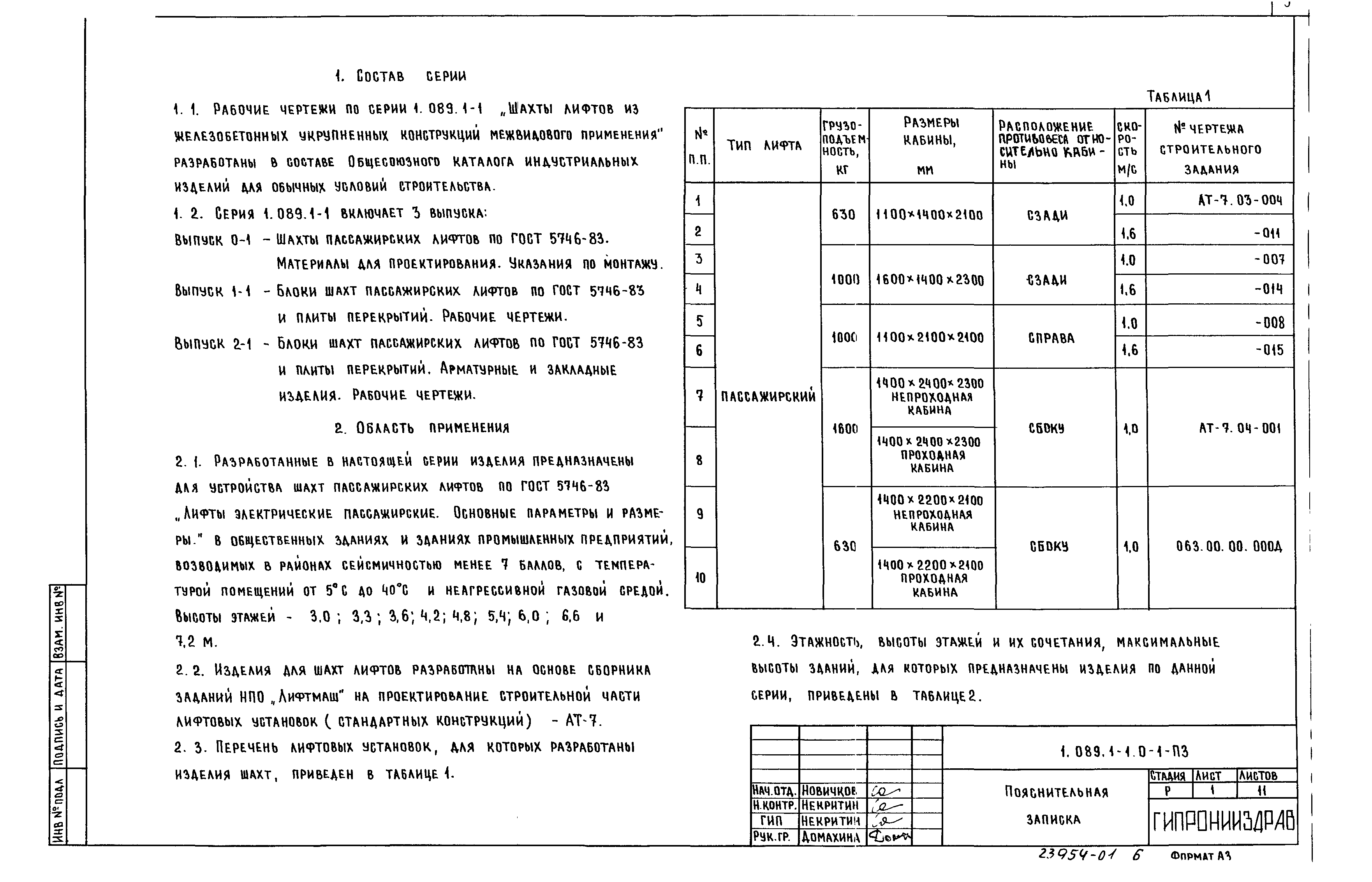 Серия 1.089.1-1