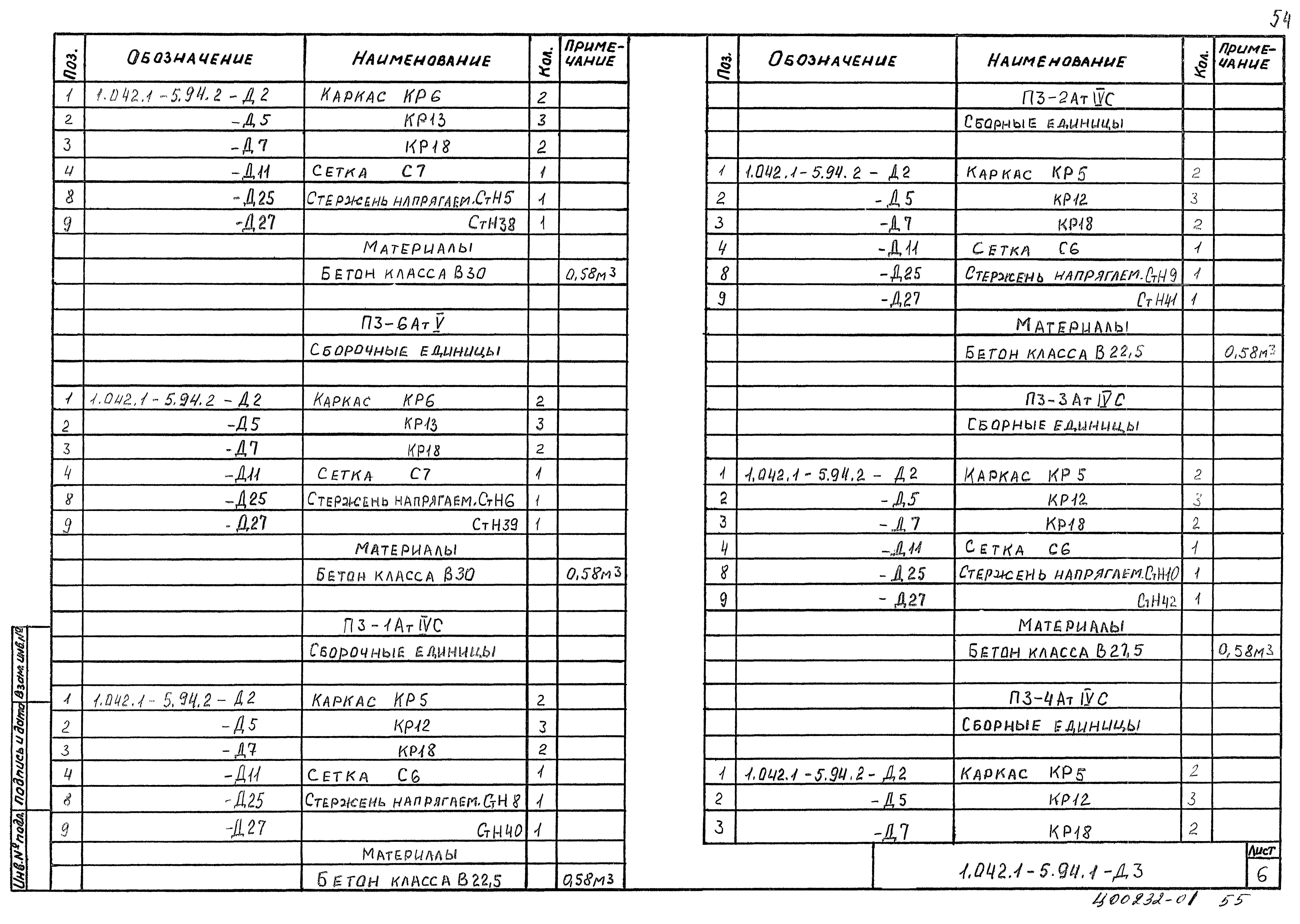 Серия 1.042.1-5.94