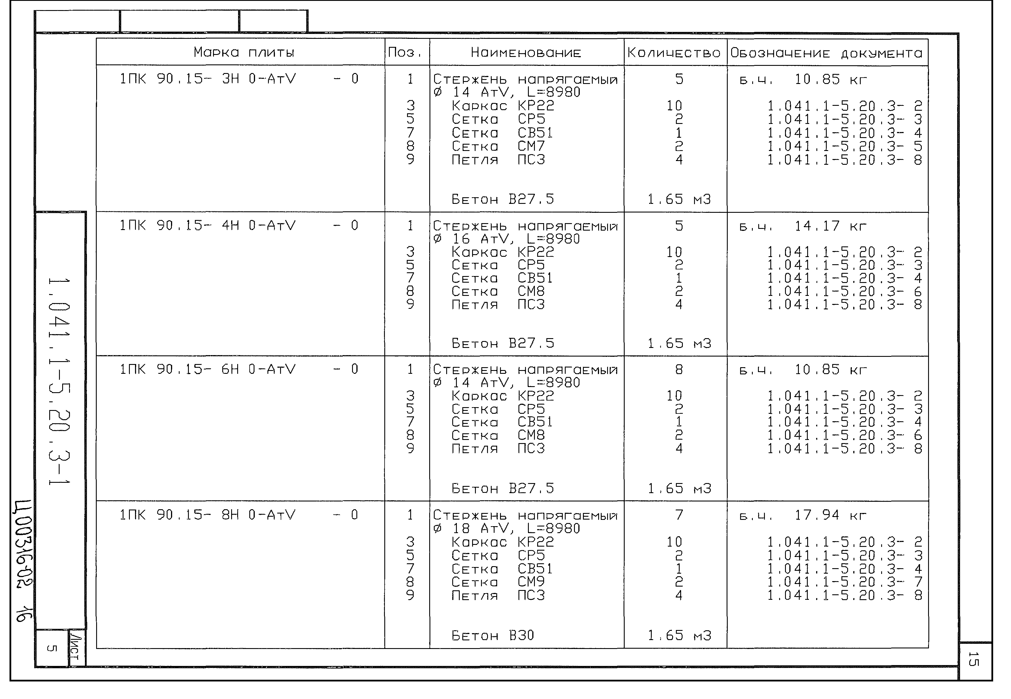 Серия 1.041.1-5