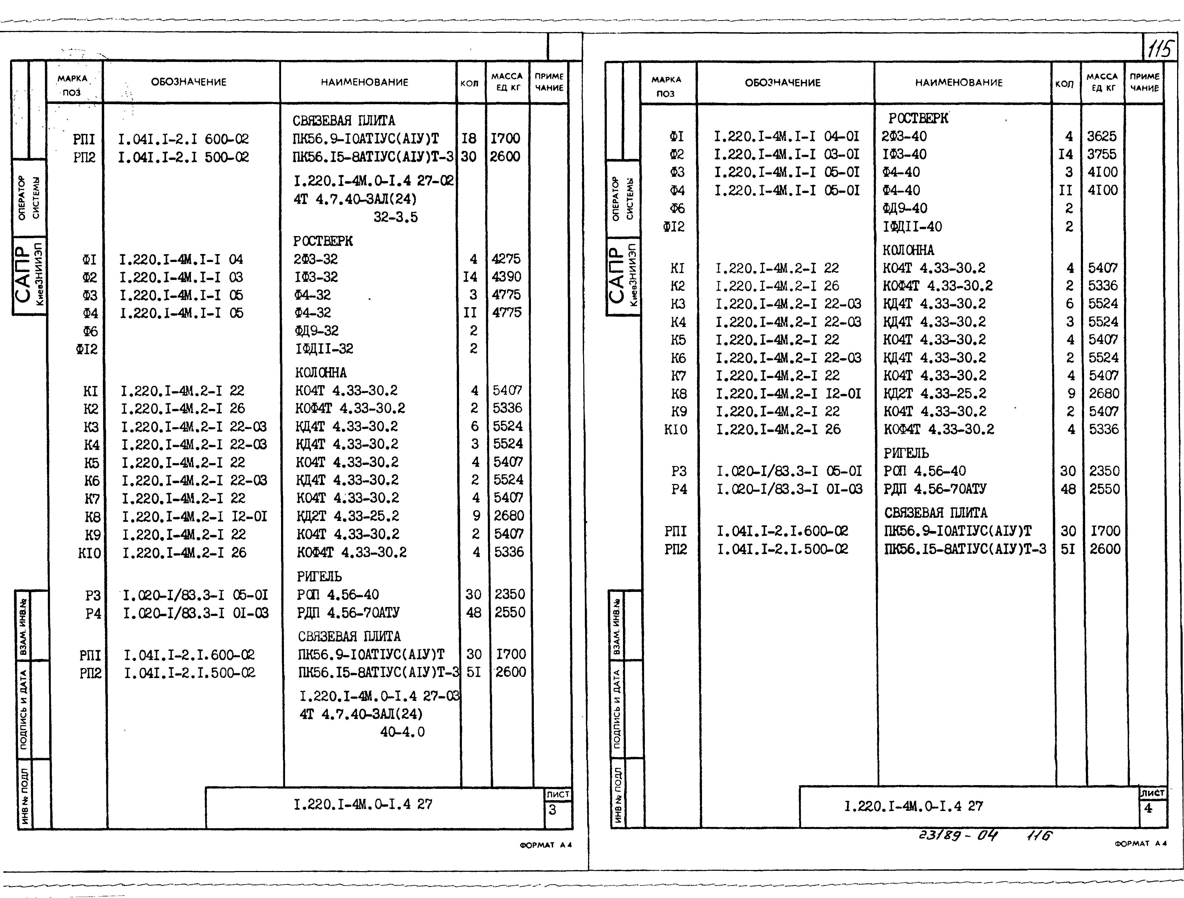 Серия 1.220.1-4м