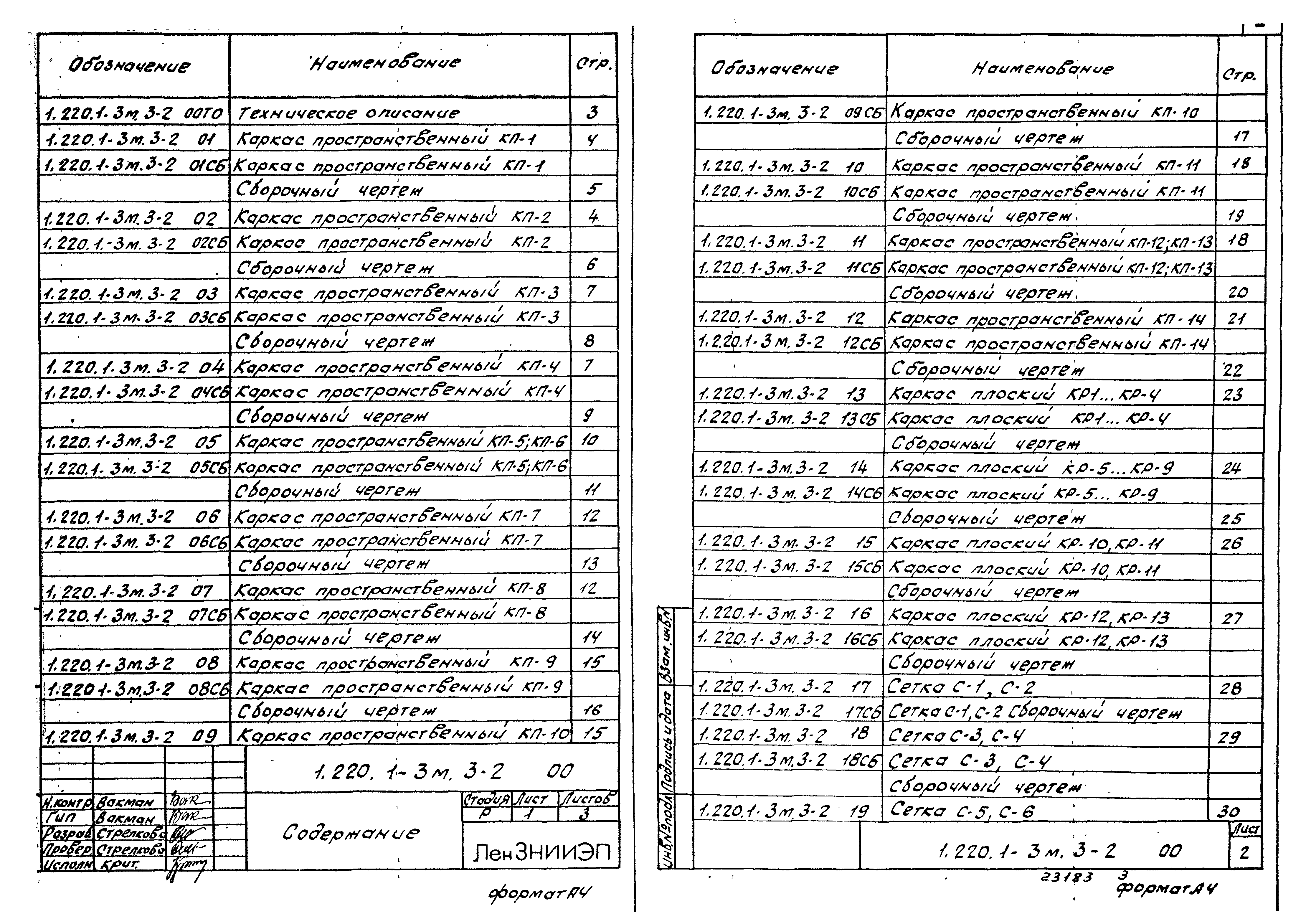 Серия 1.220.1-3м