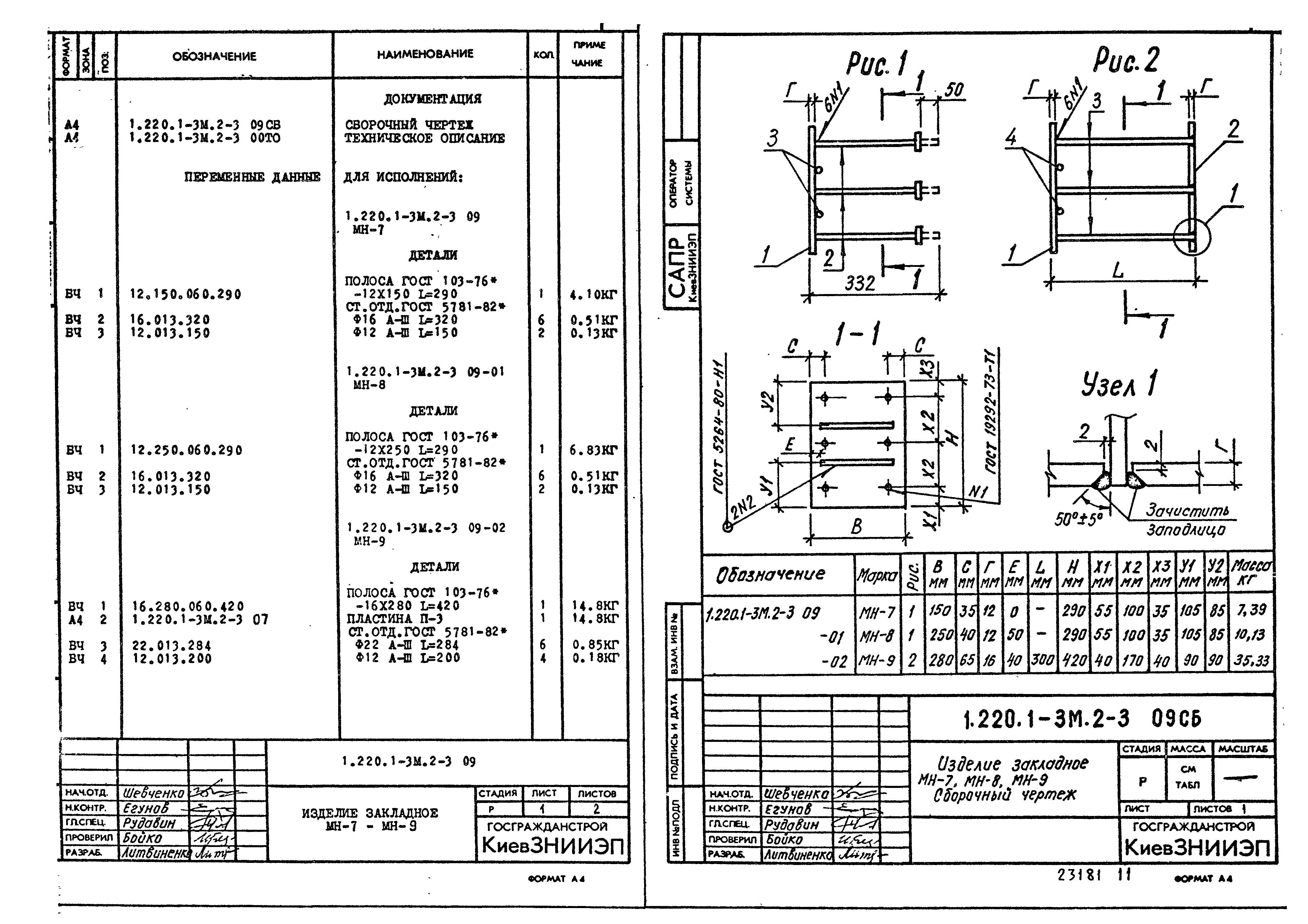 Серия 1.220.1-3м