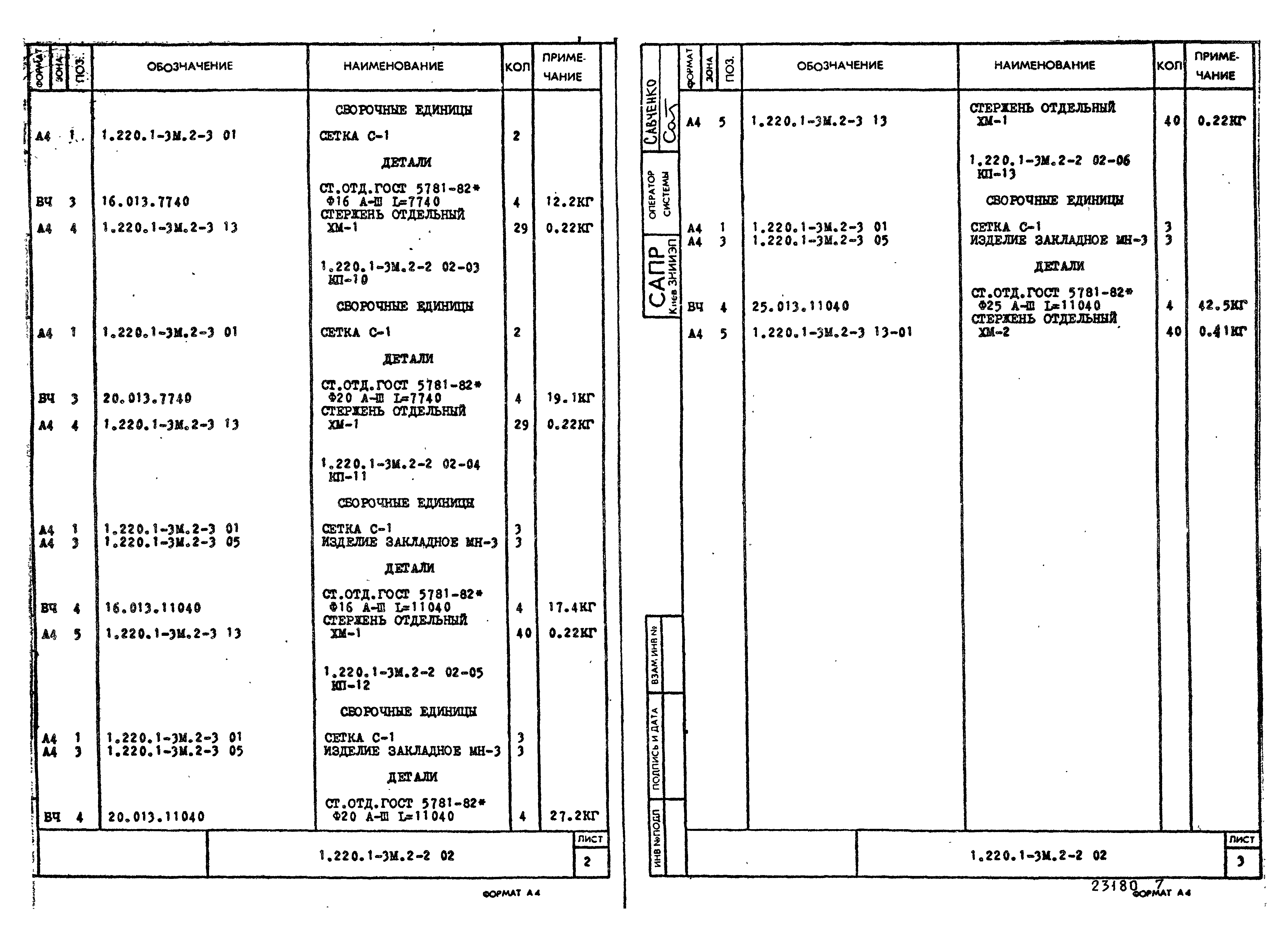 Серия 1.220.1-3м