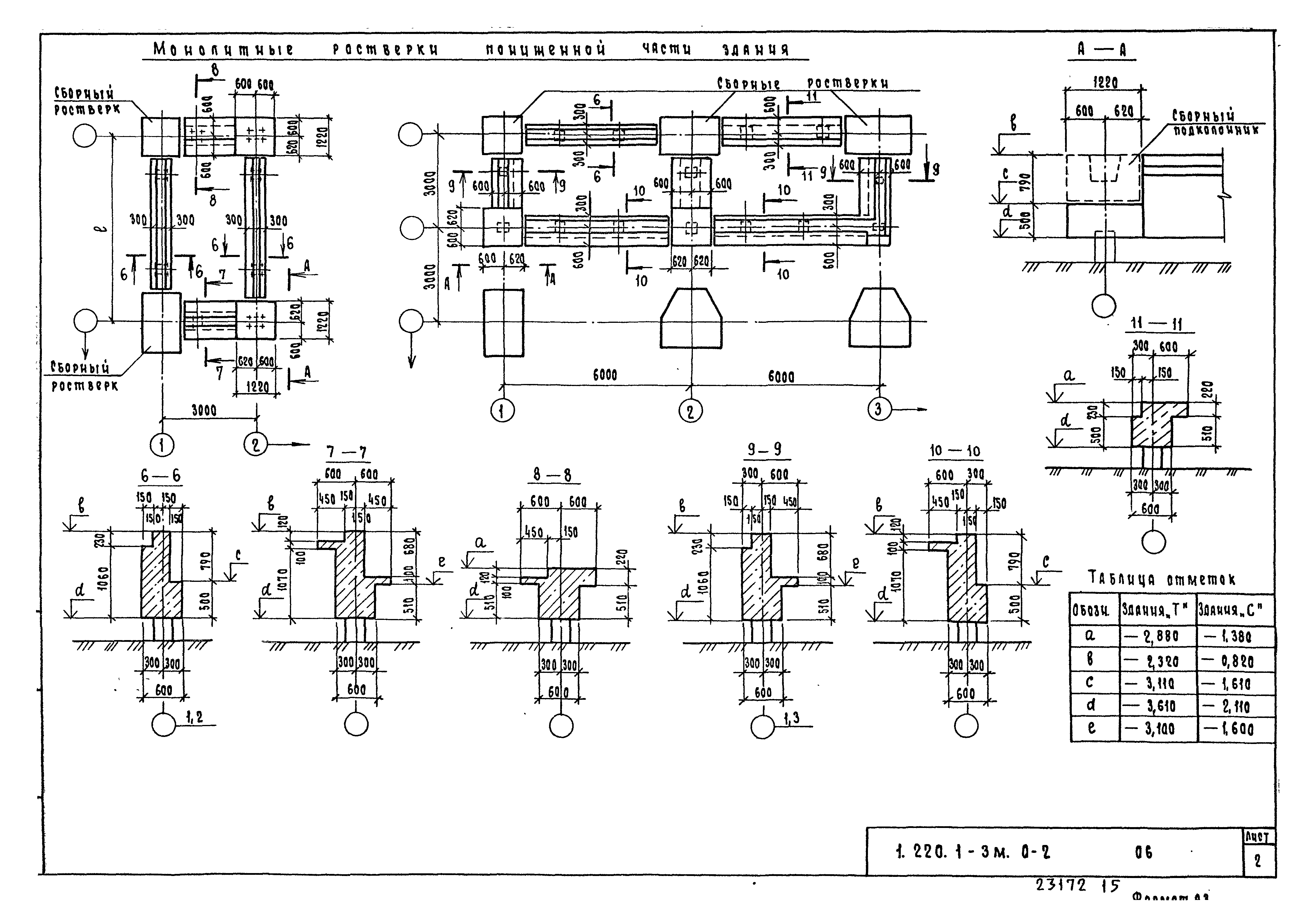 Серия 1.220.1-3м