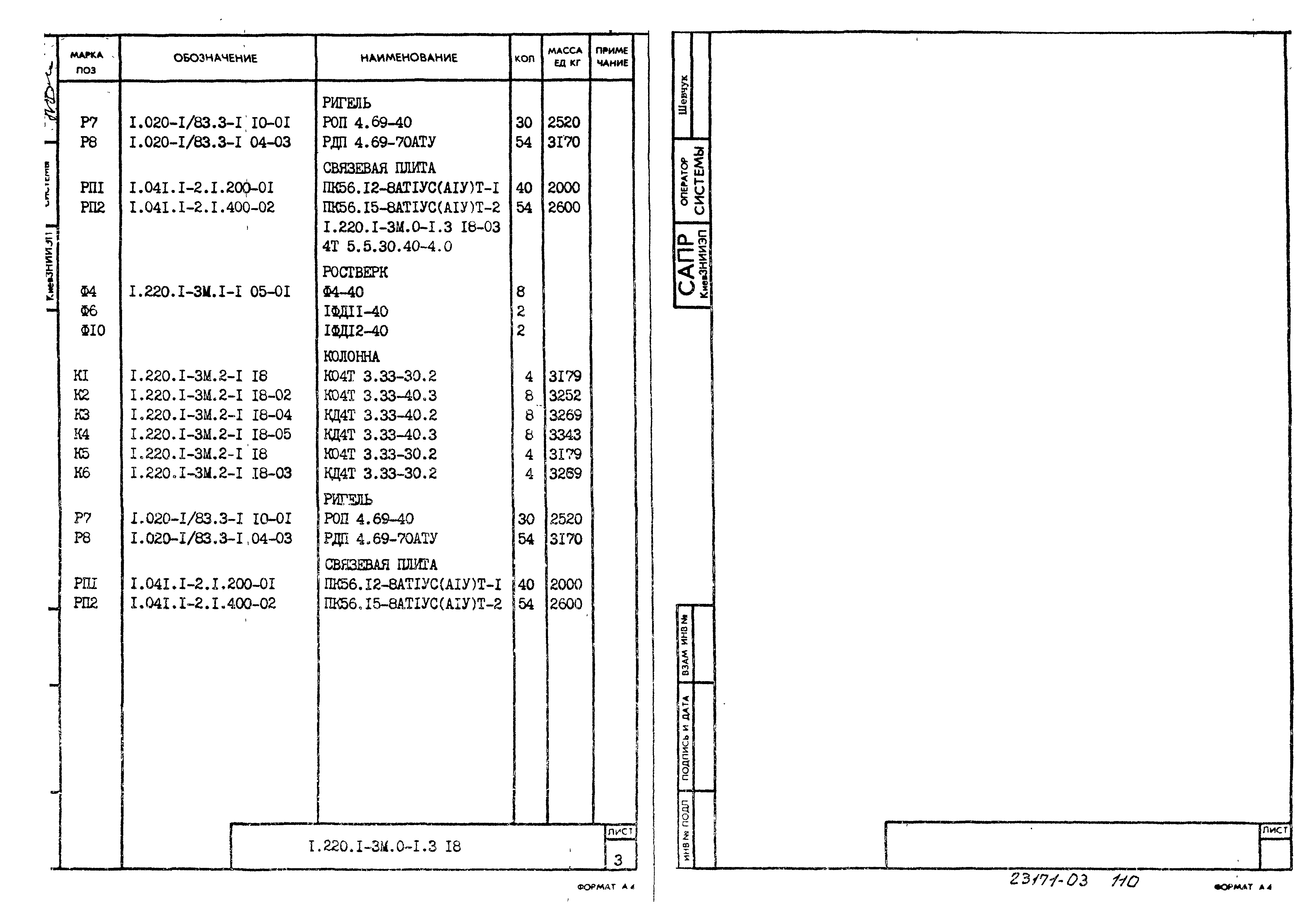 Серия 1.220.1-3м