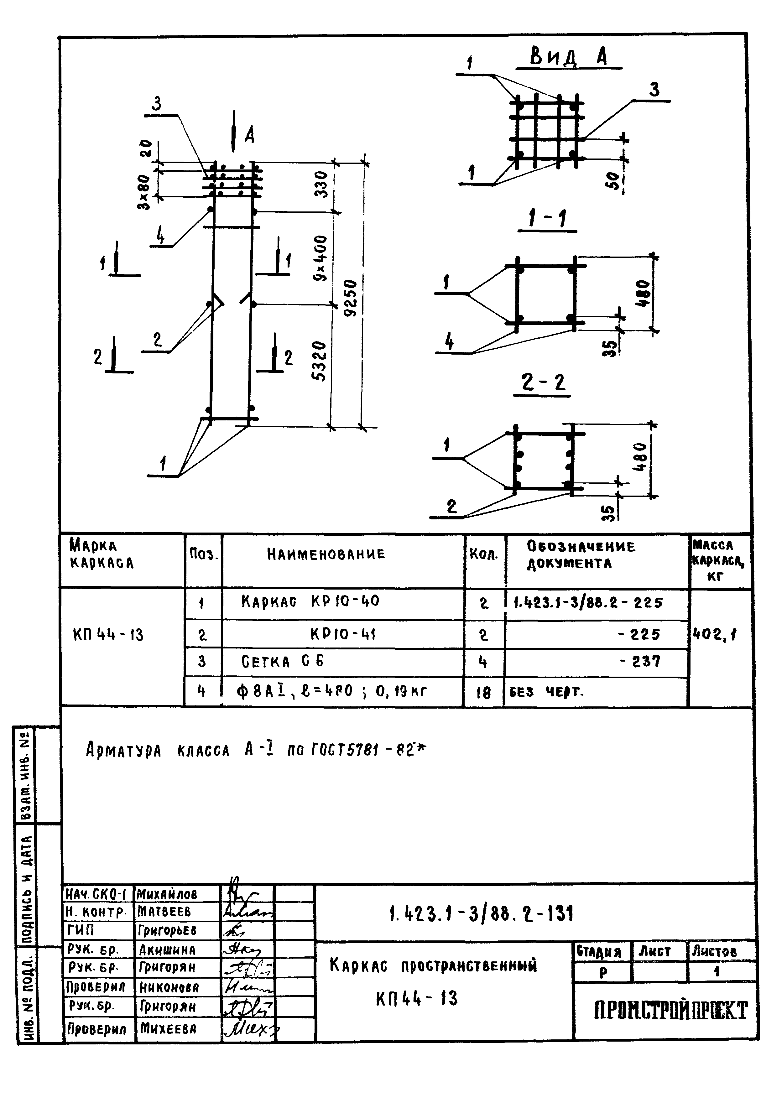 Серия 1.423.1-3/88