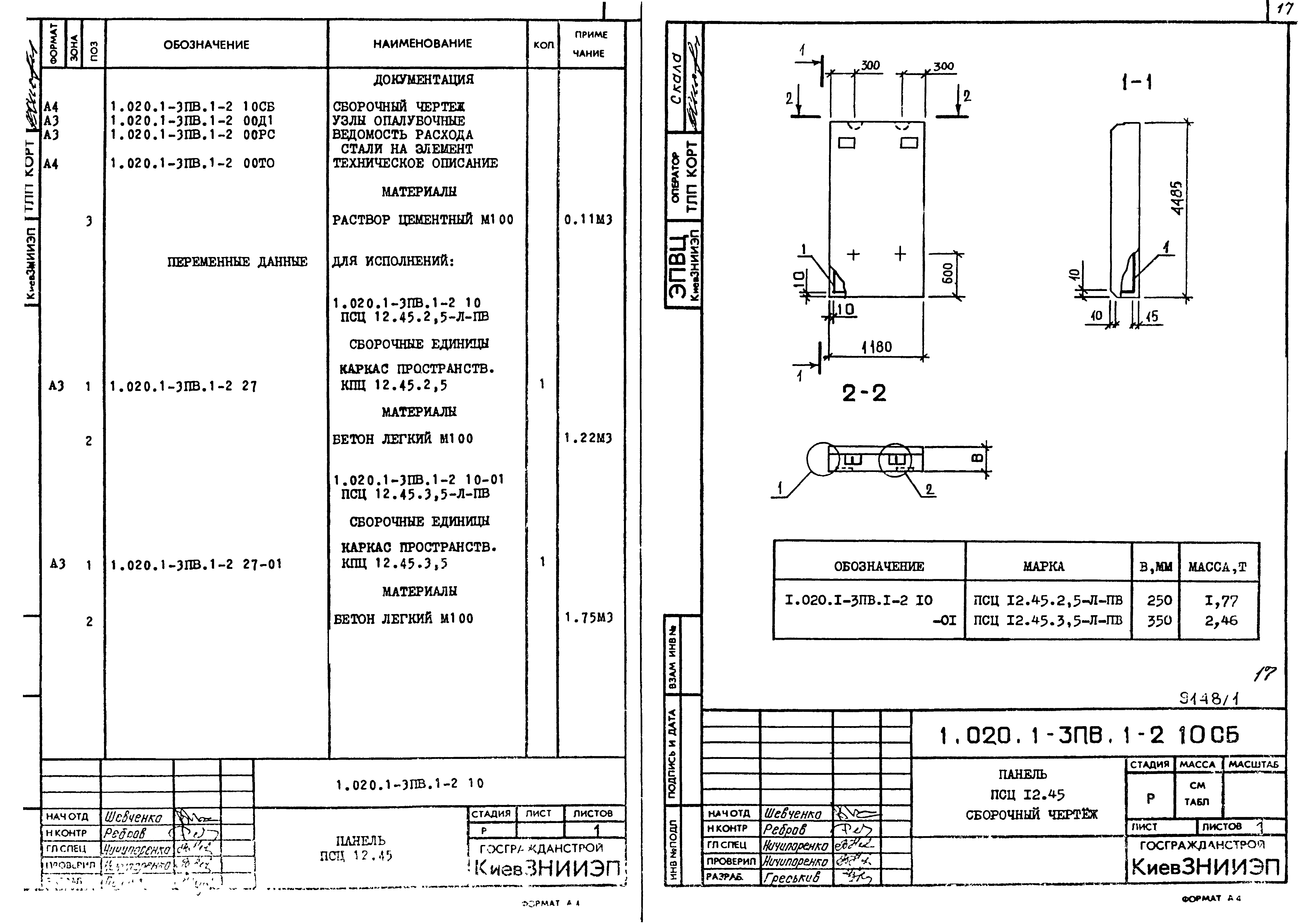 Серия 1.020.1-3пв