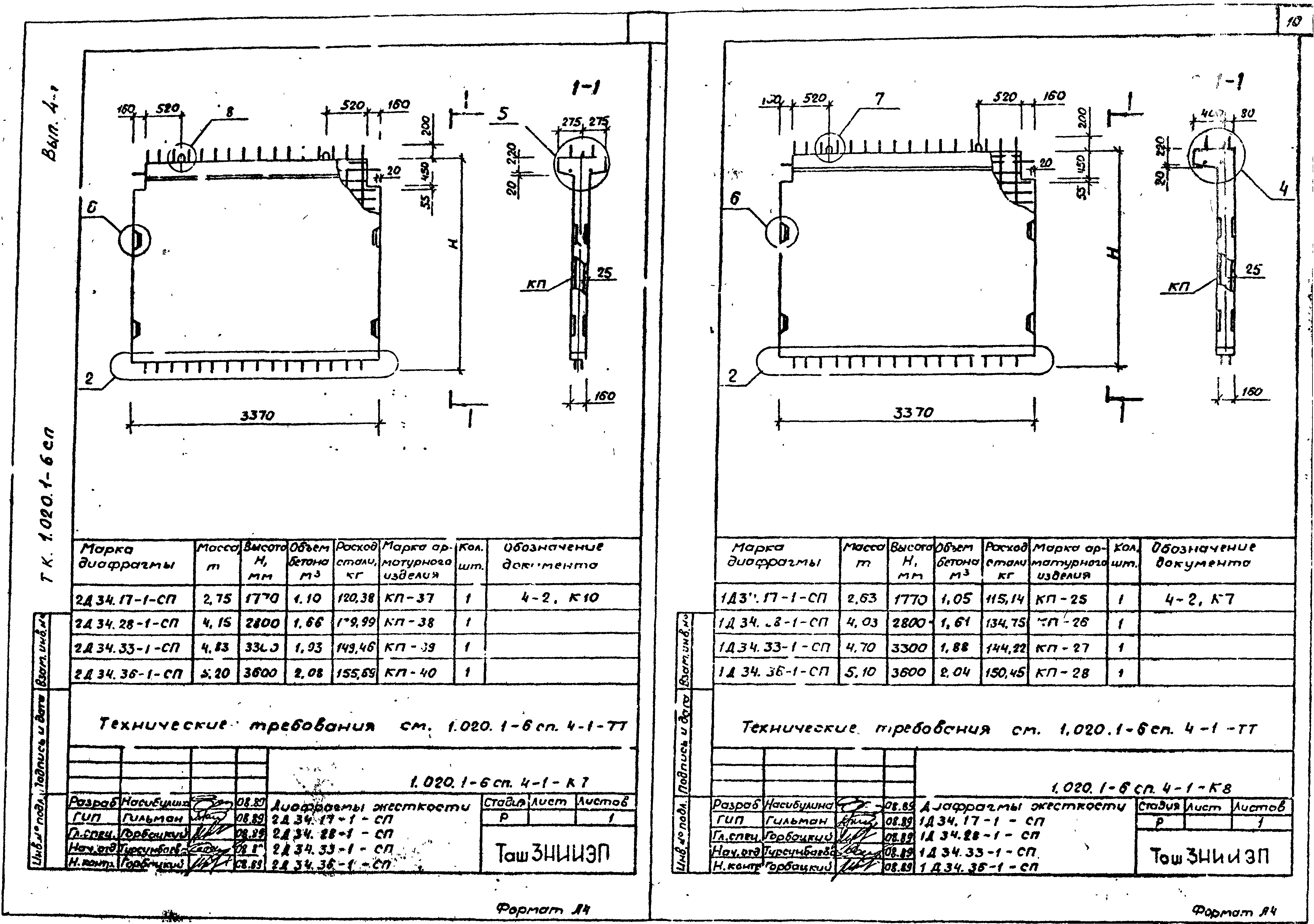 Серия 1.020.1-6сп