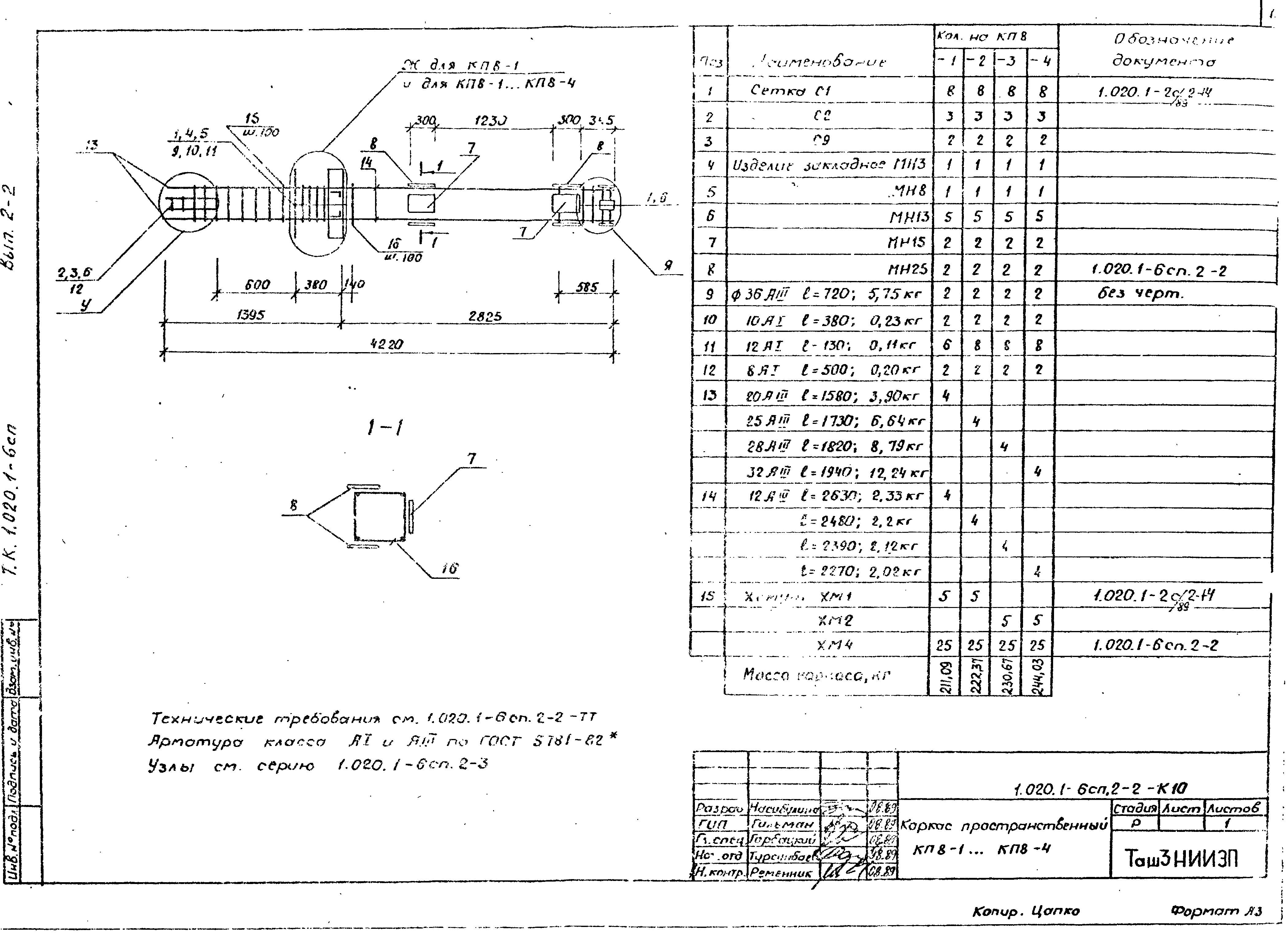 Серия 1.020.1-6сп