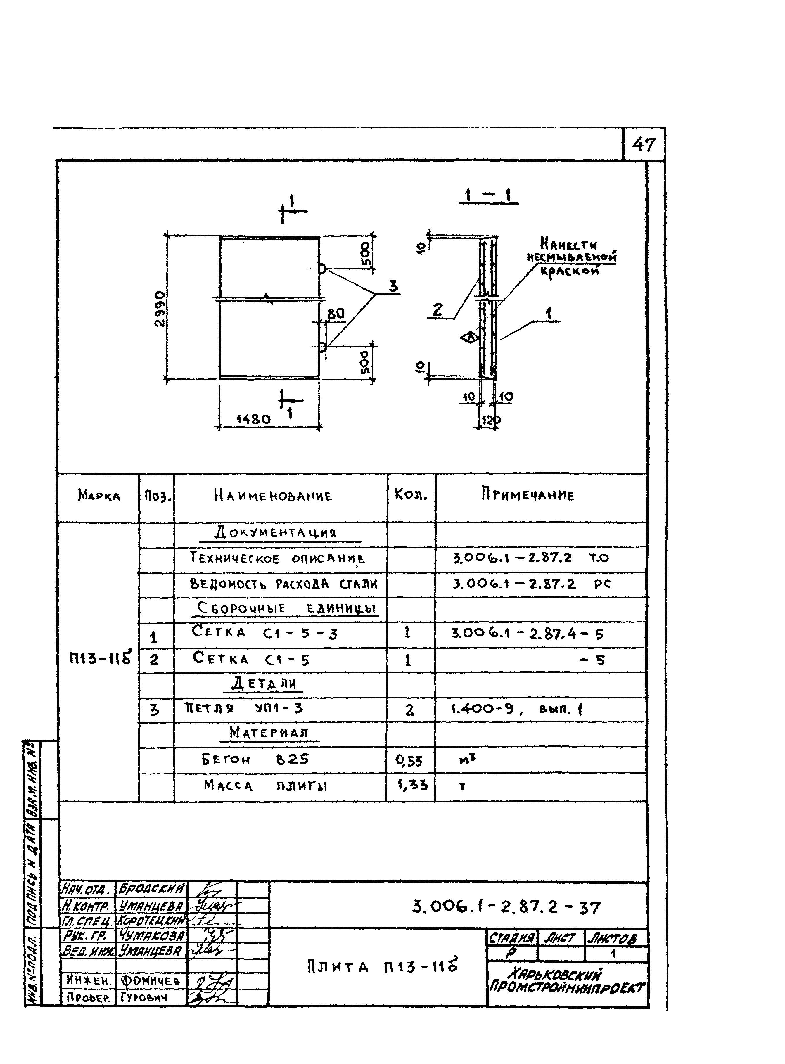 Серия 3.006.1-2.87