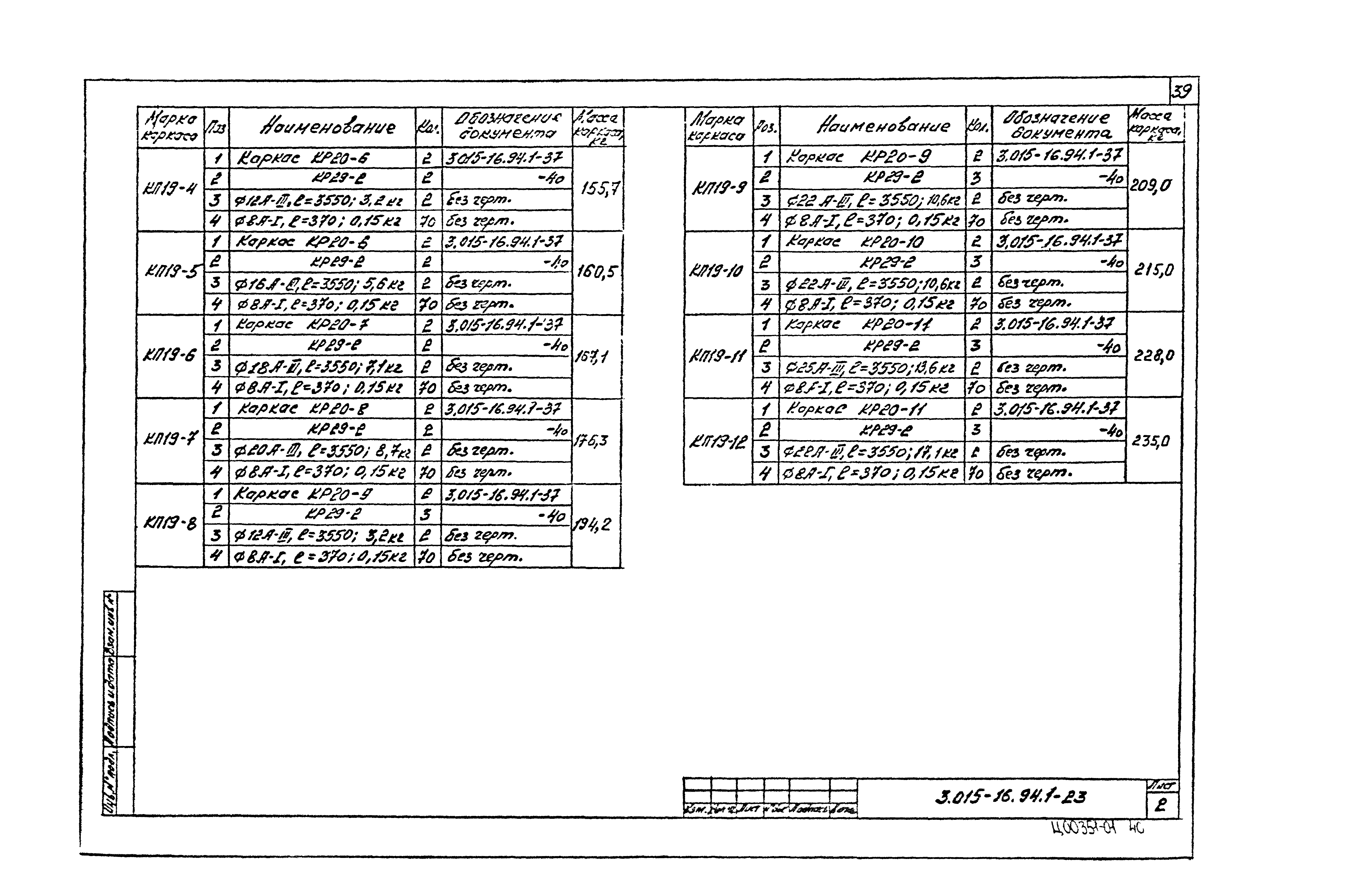 Серия 3.015-16.94