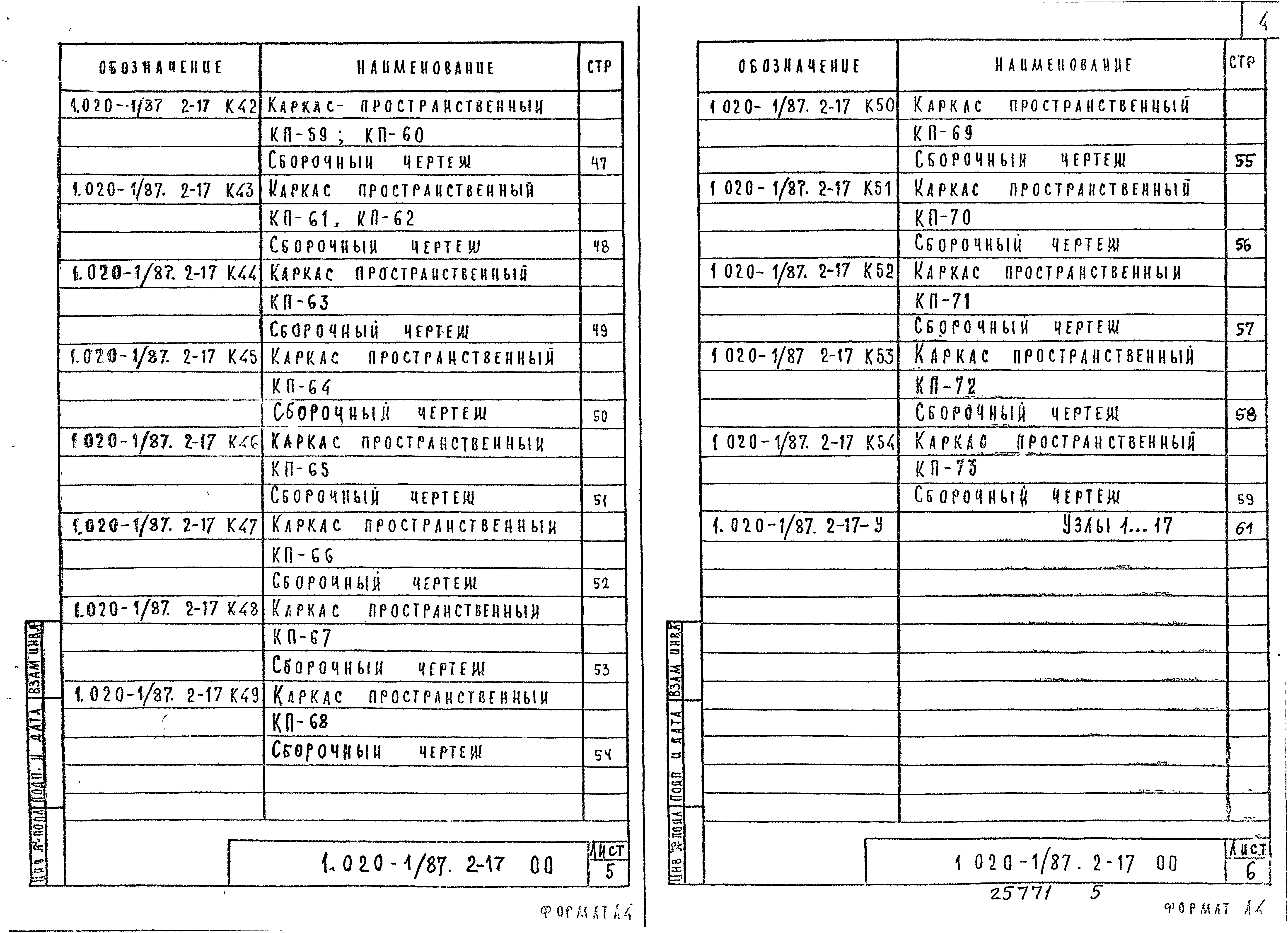 Серия 1.020-1/87