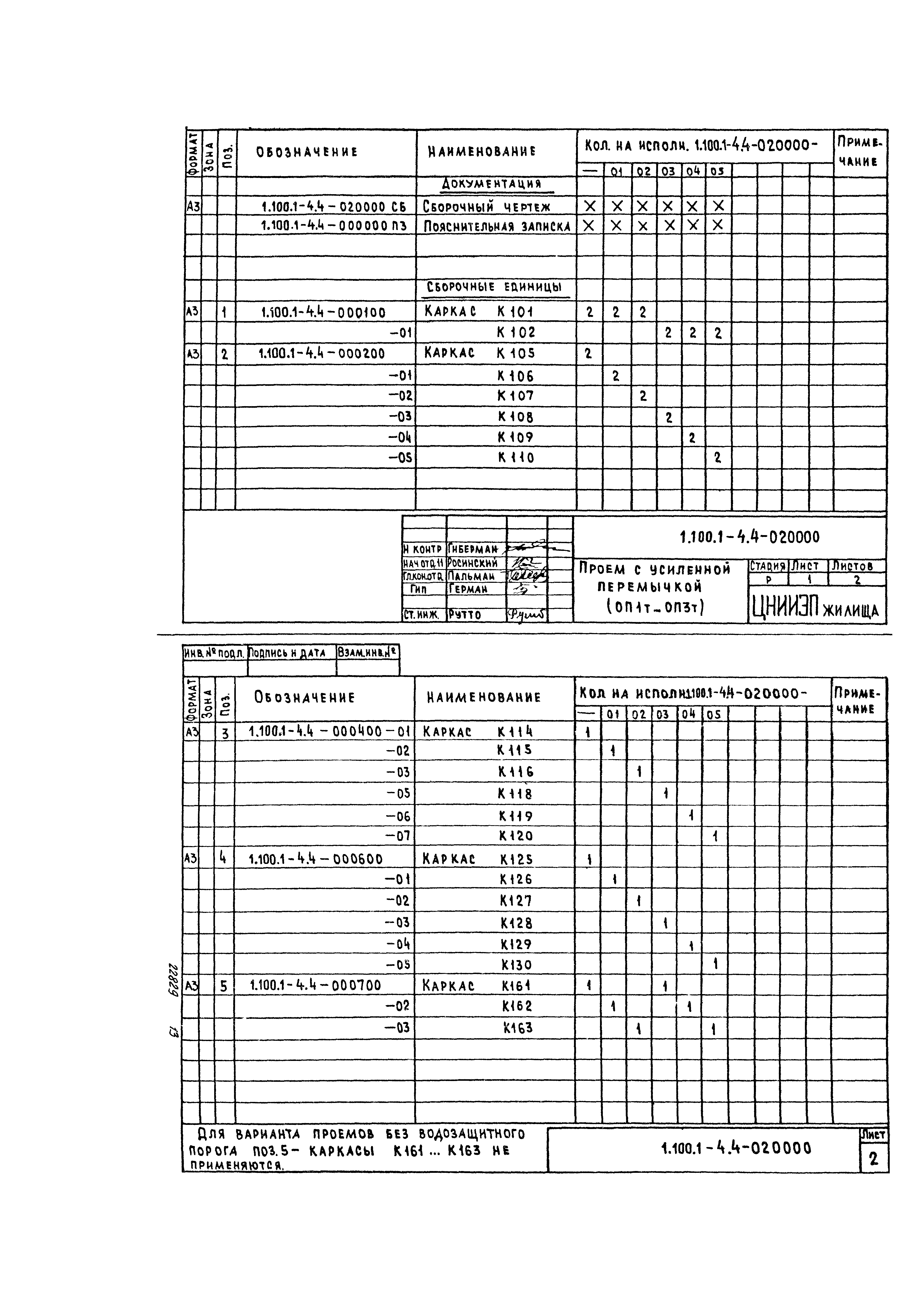 Серия 1.100.1-4