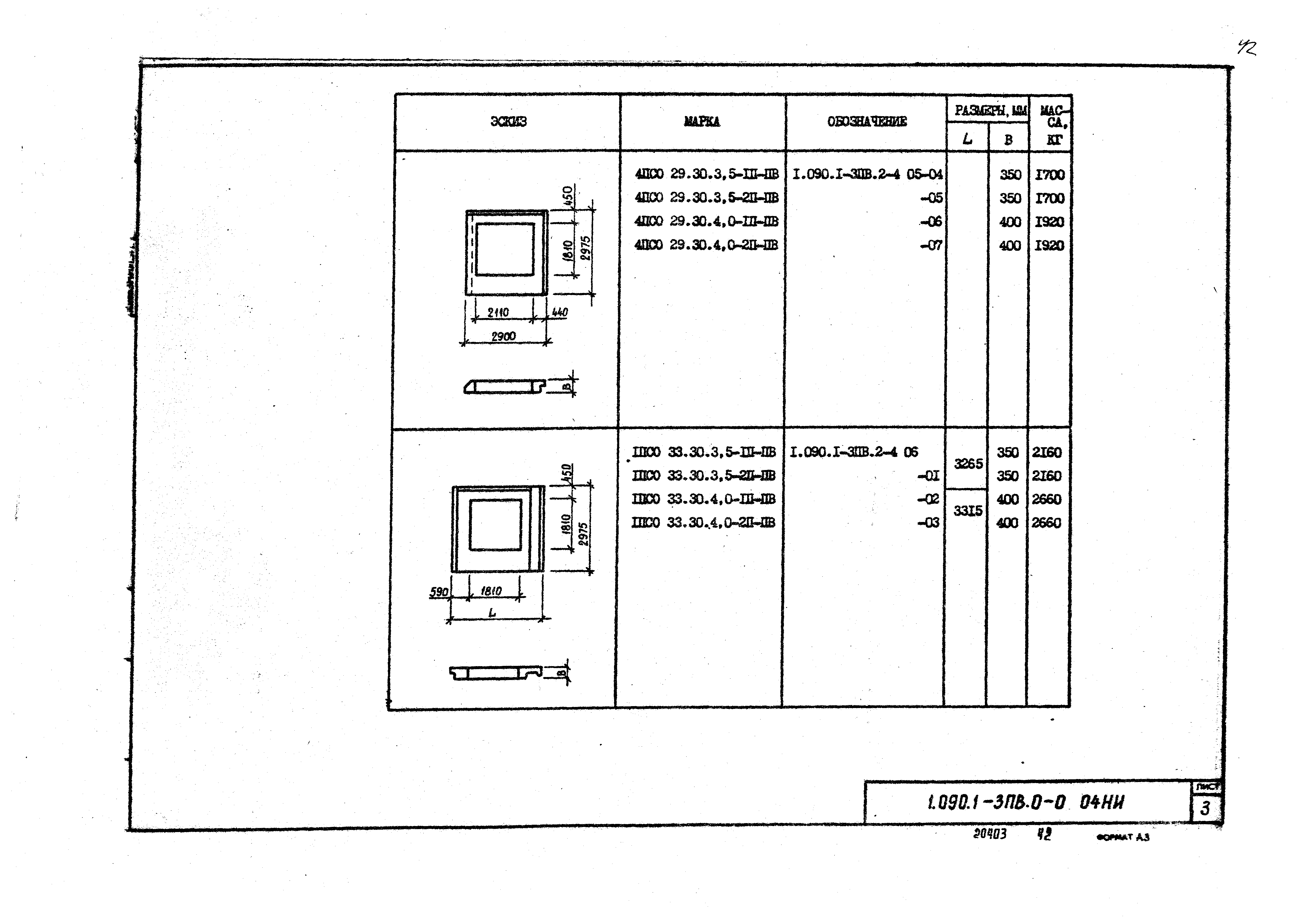 Серия 1.090.1-3пв