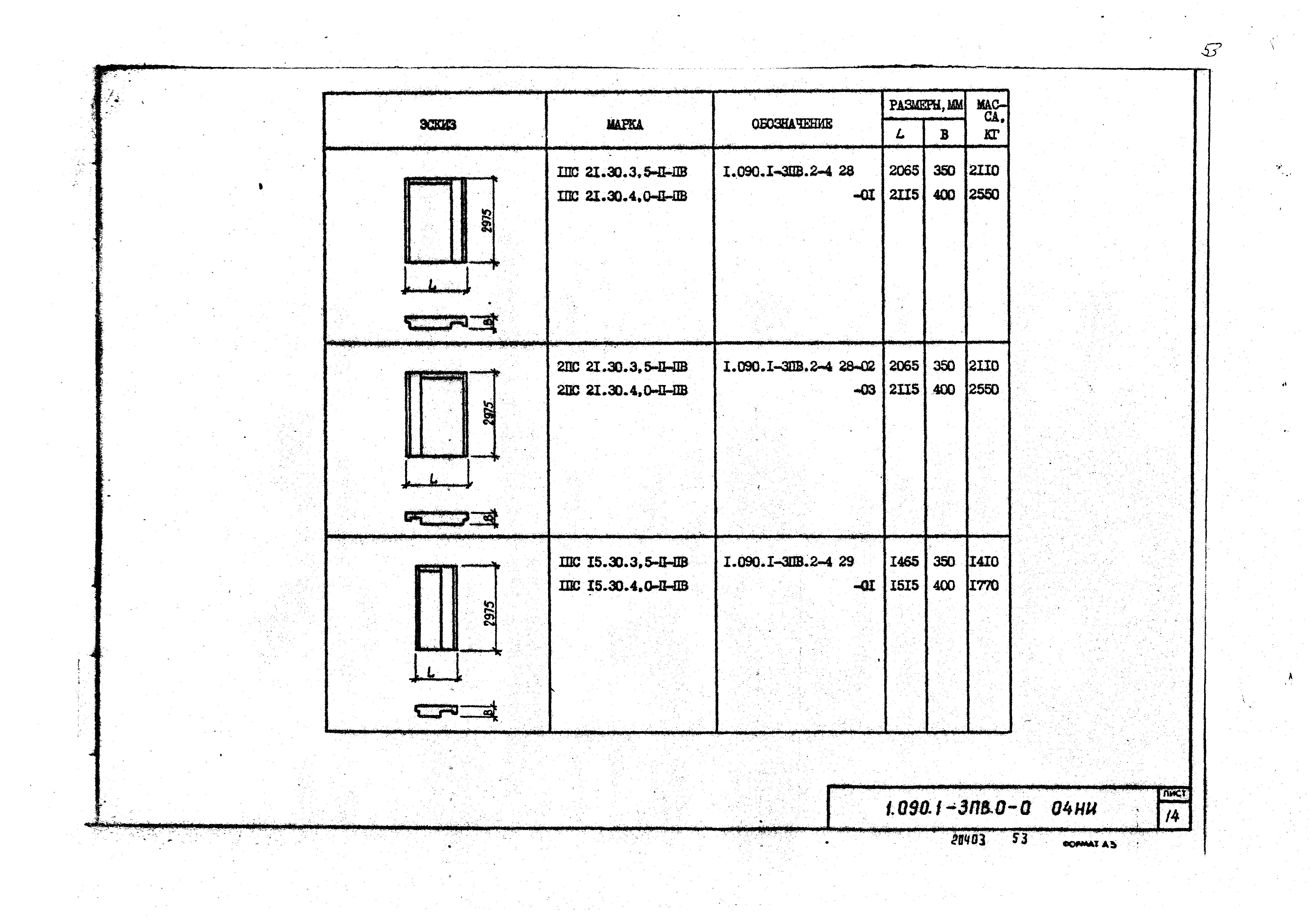 Серия 1.090.1-3пв