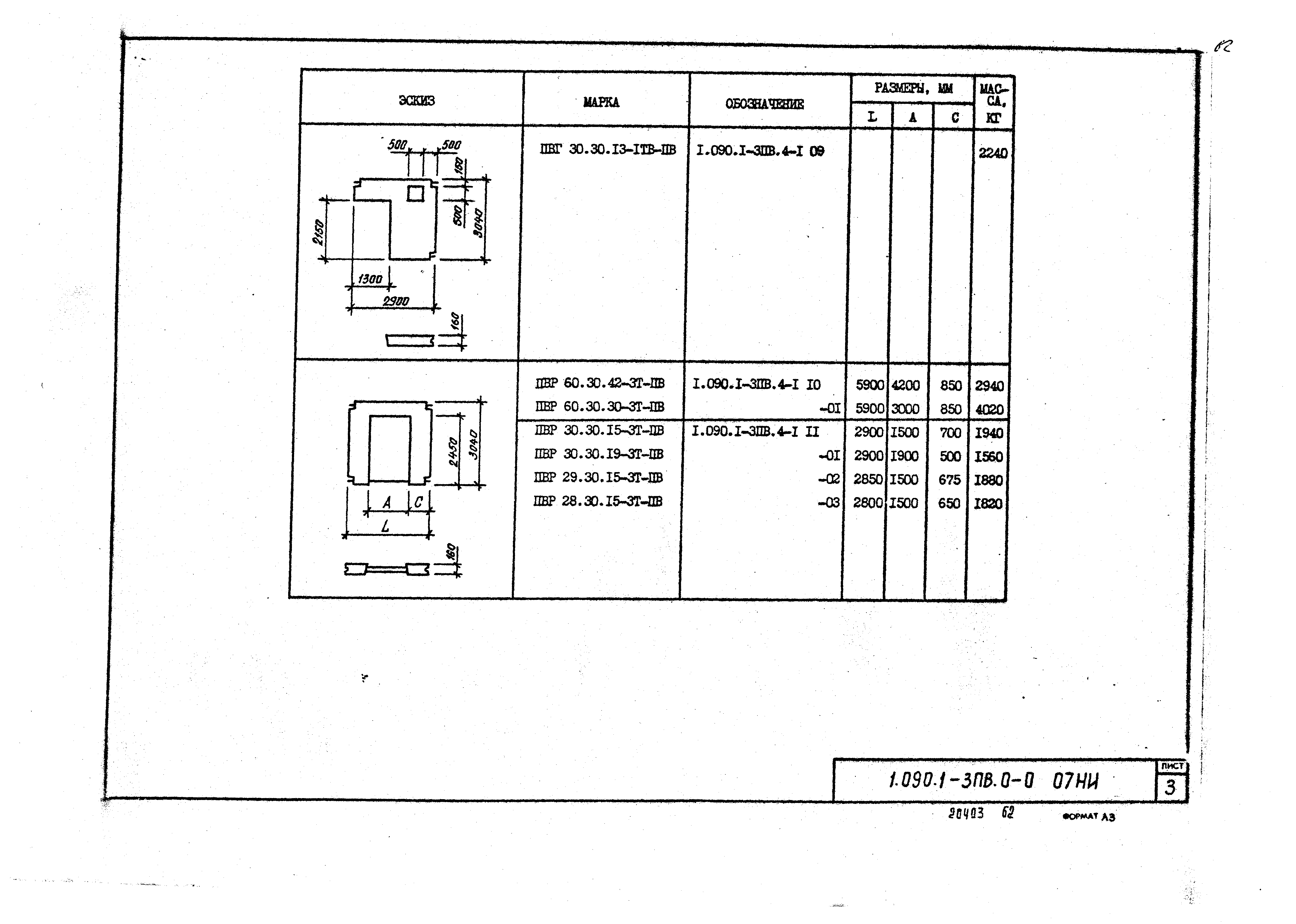 Серия 1.090.1-3пв