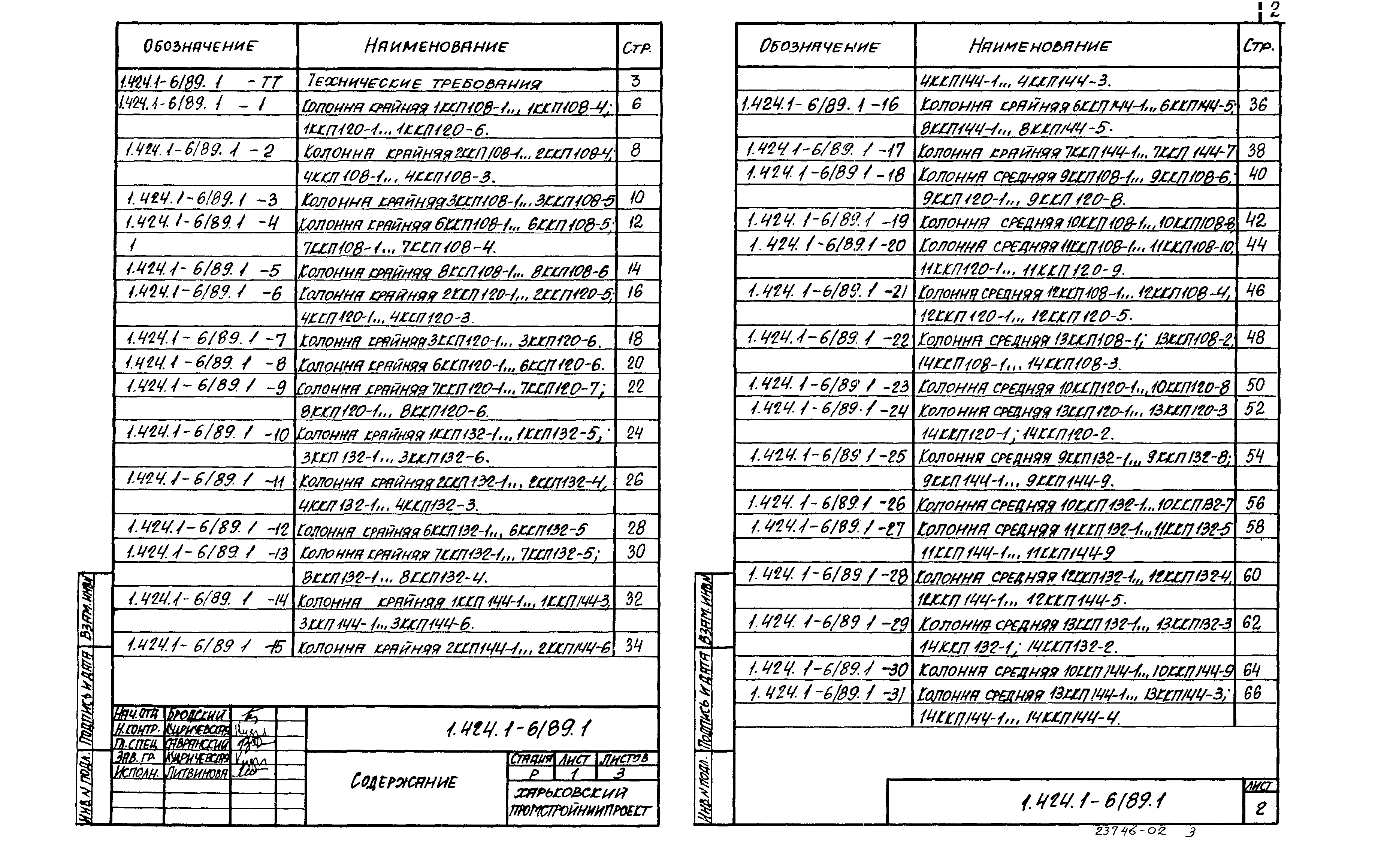 Серия 1.424.1-6/89