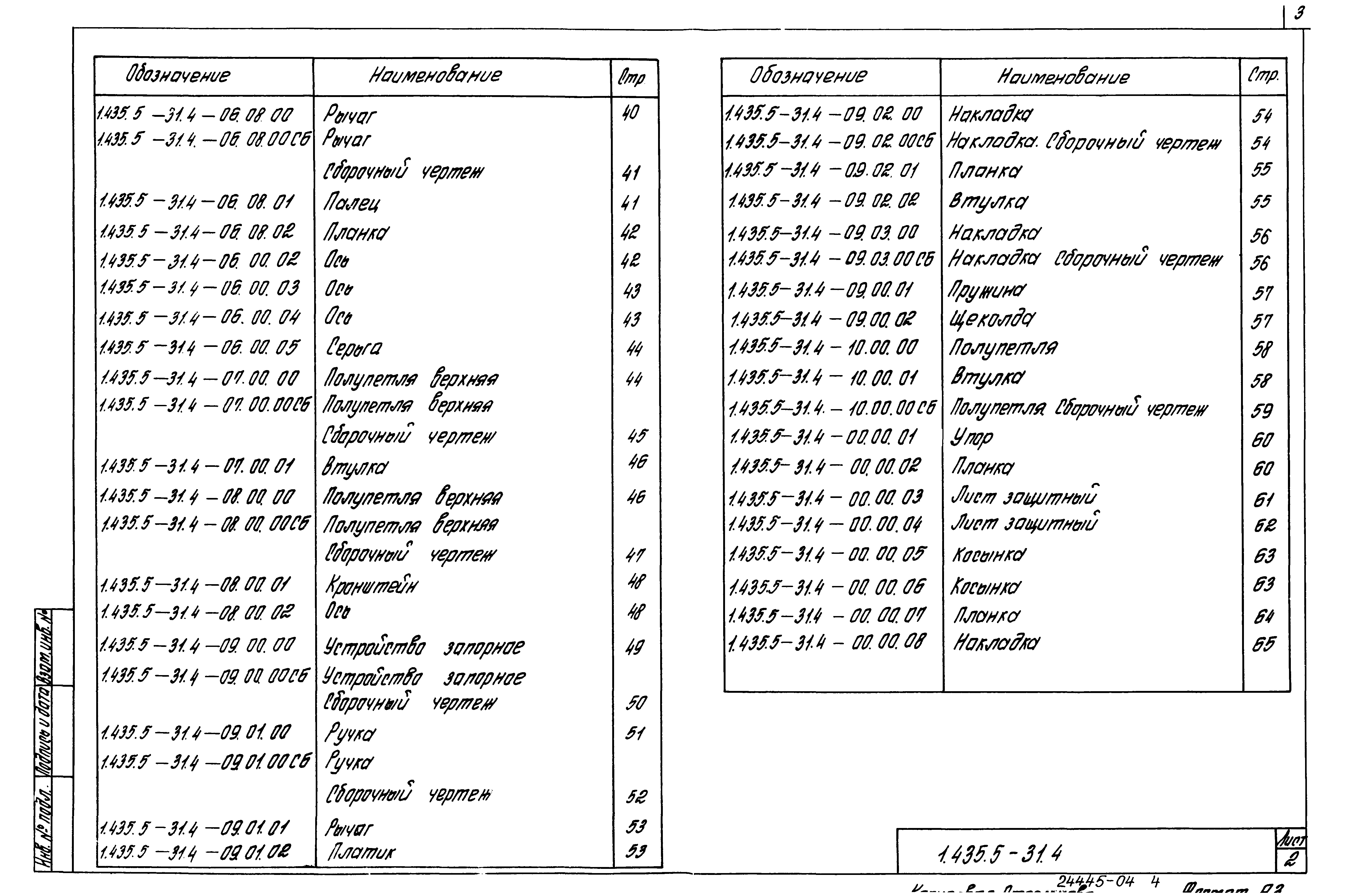 Серия 1.435.5-31