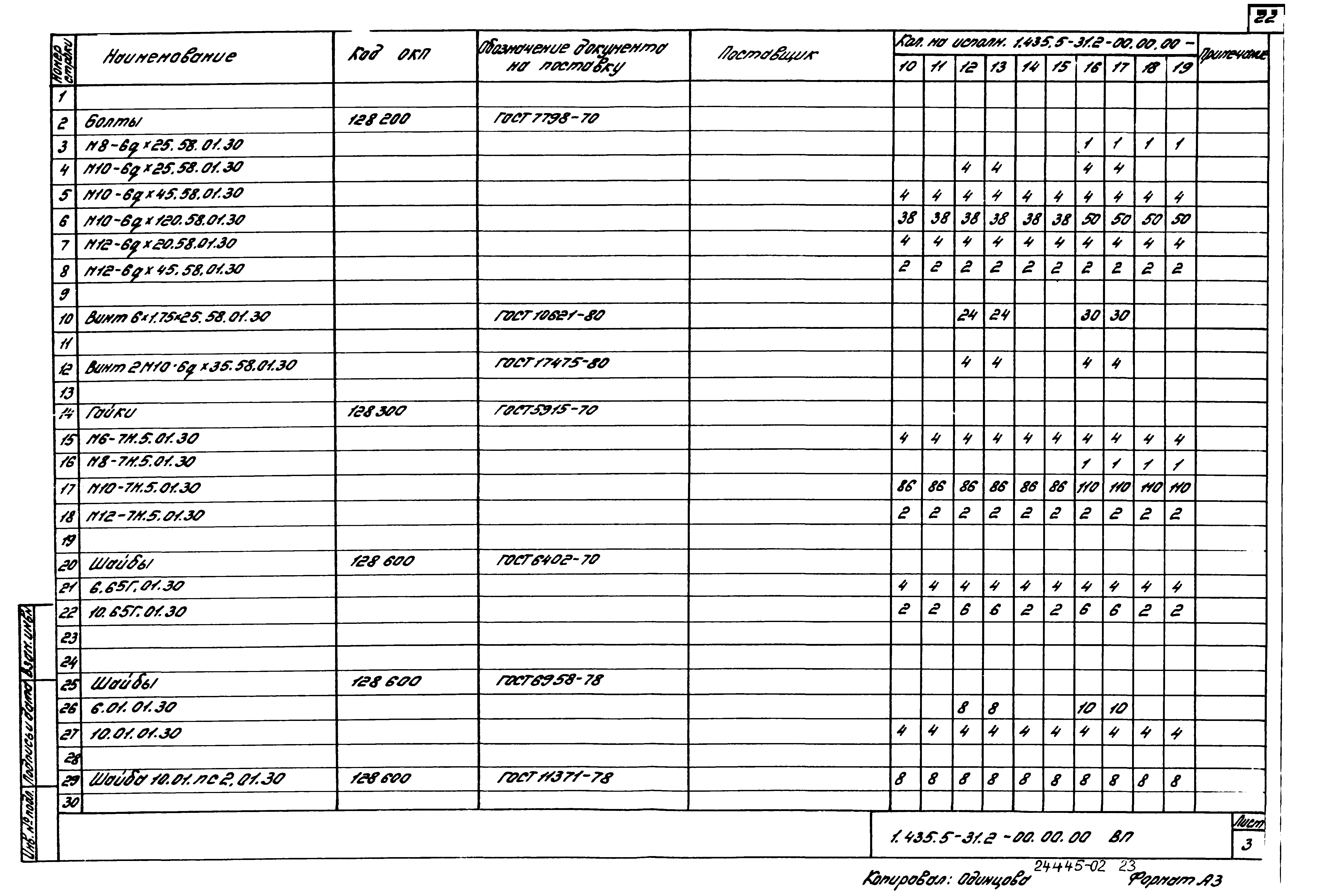 Серия 1.435.5-31