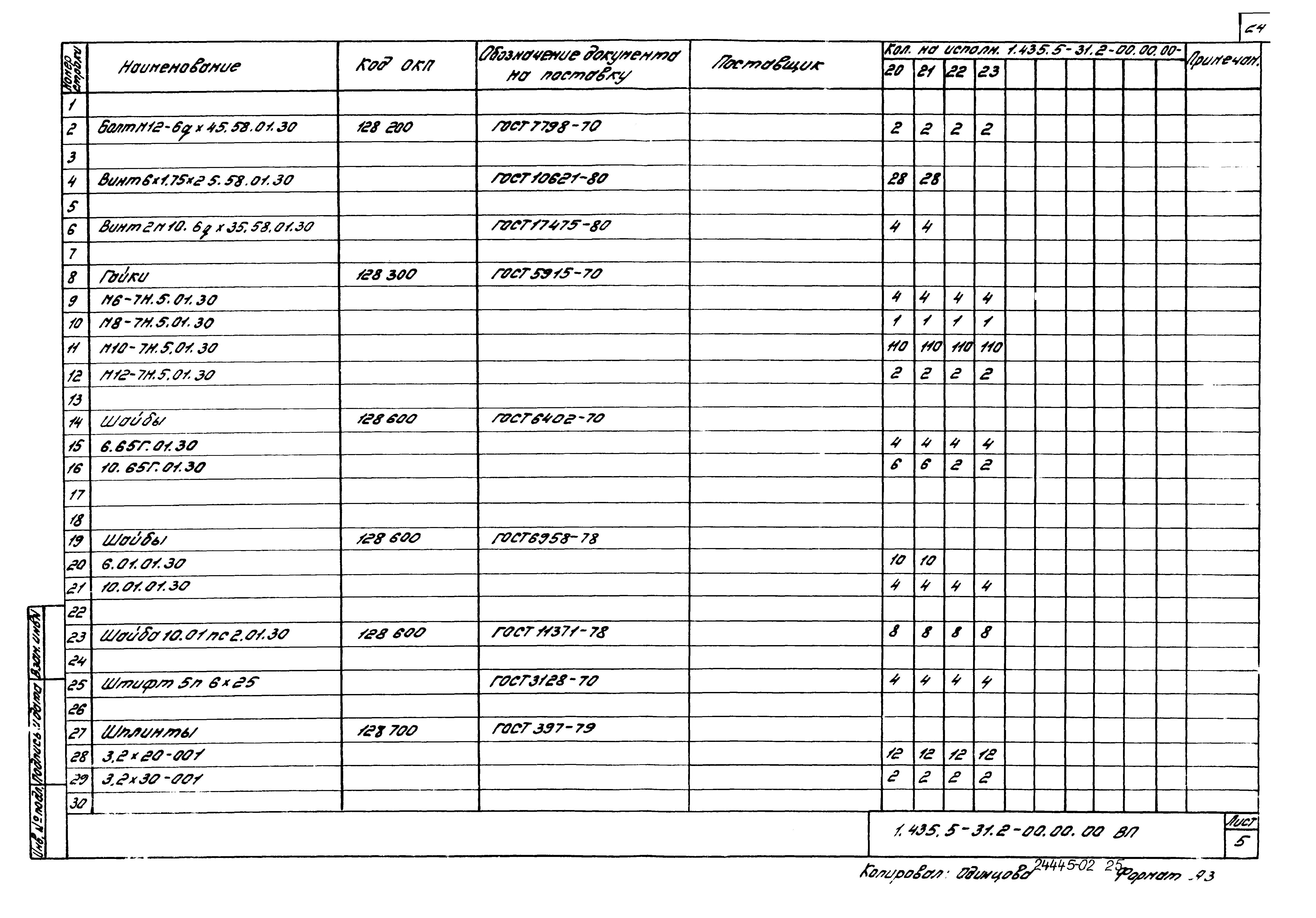 Серия 1.435.5-31