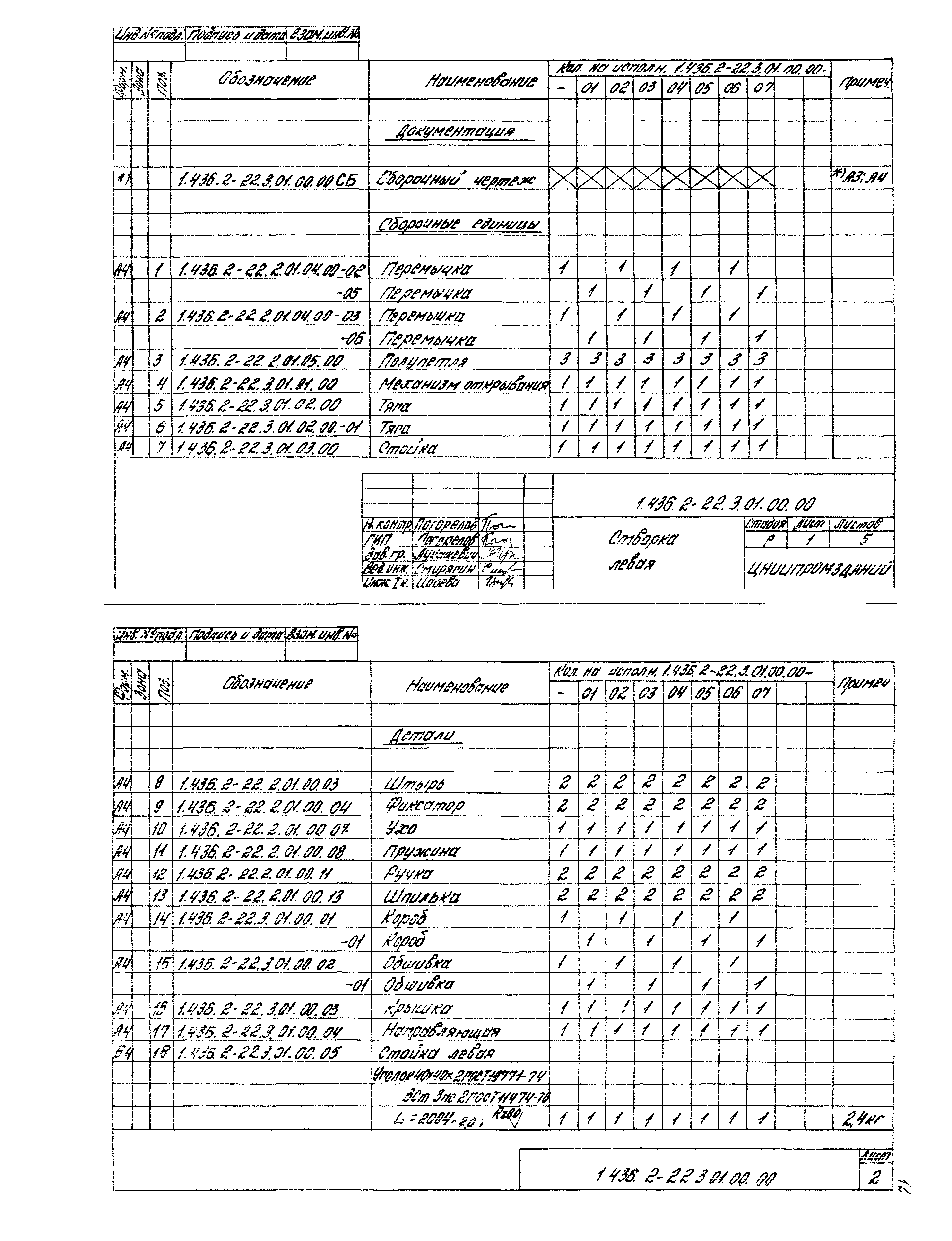 Серия 1.436.2-22