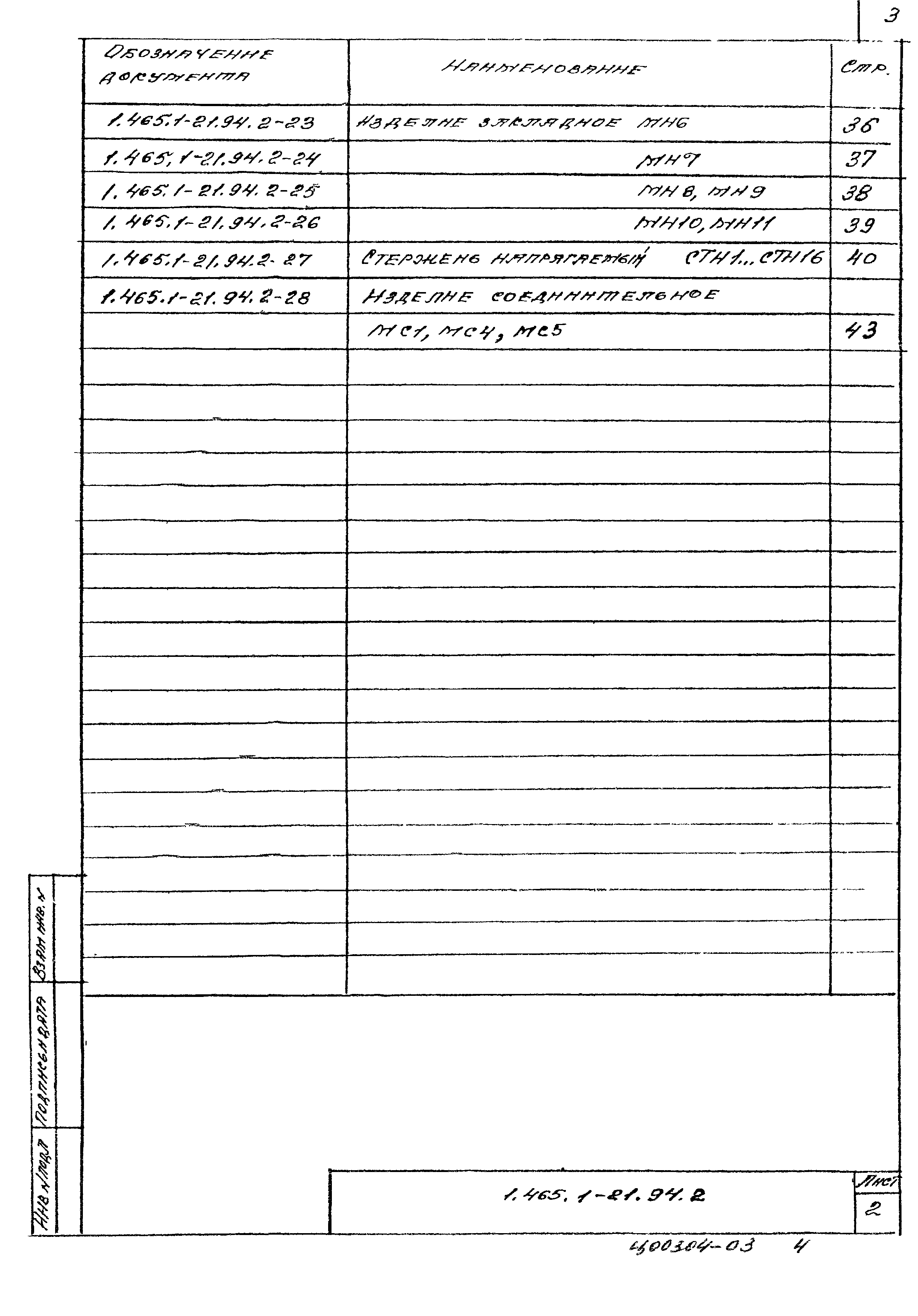 Серия 1.465.1-21.94