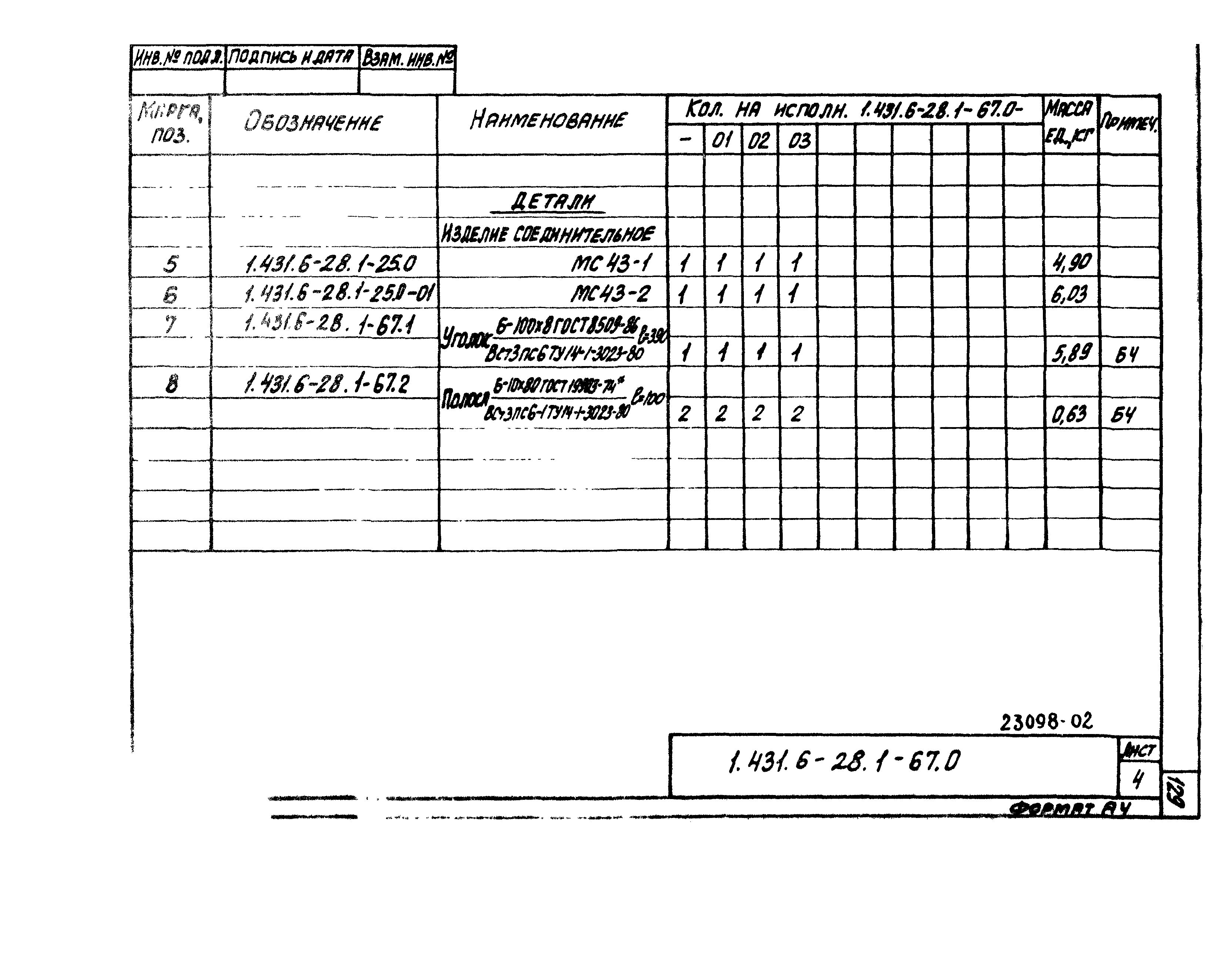 Серия 1.431.6-28