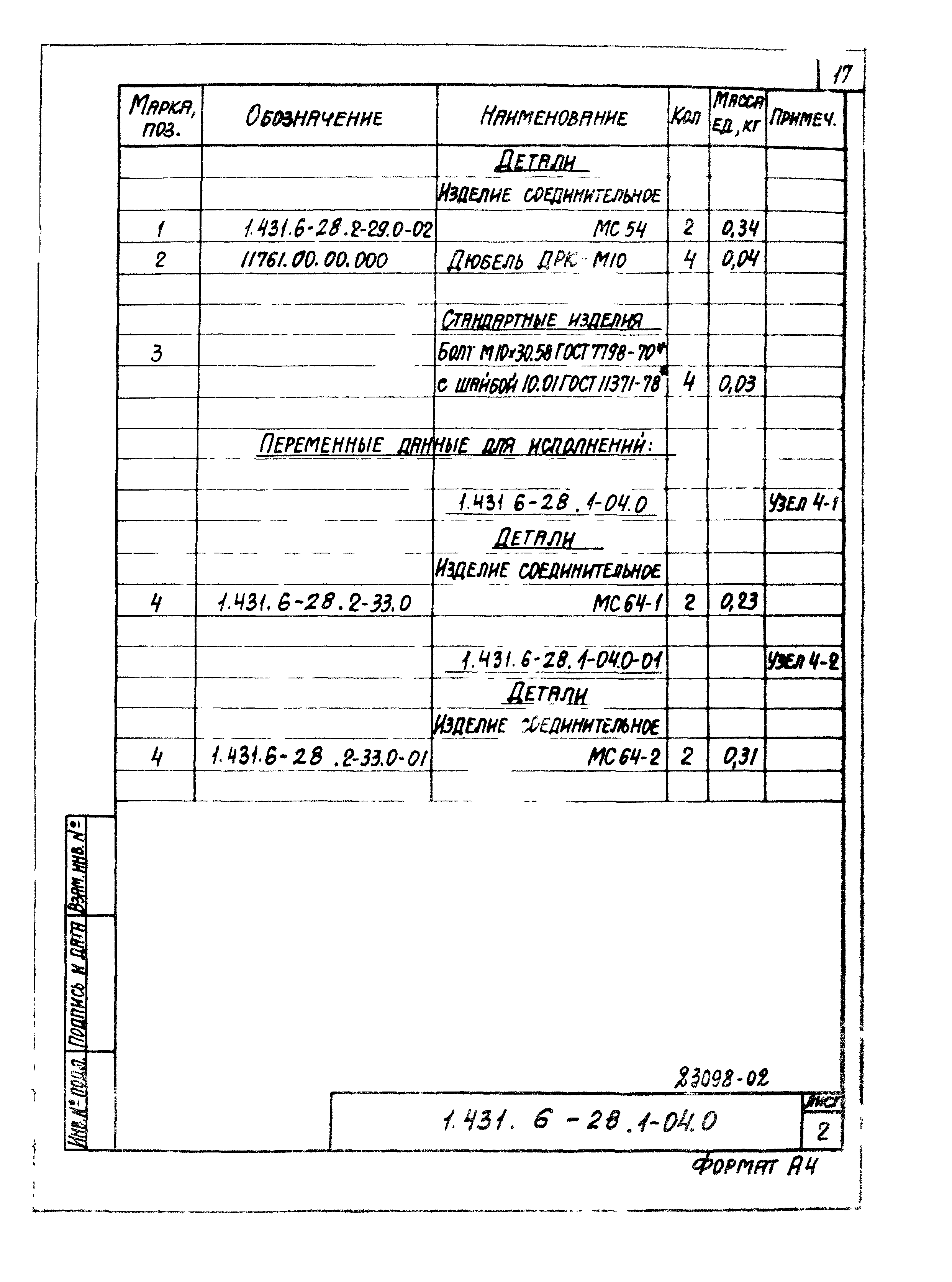 Серия 1.431.6-28