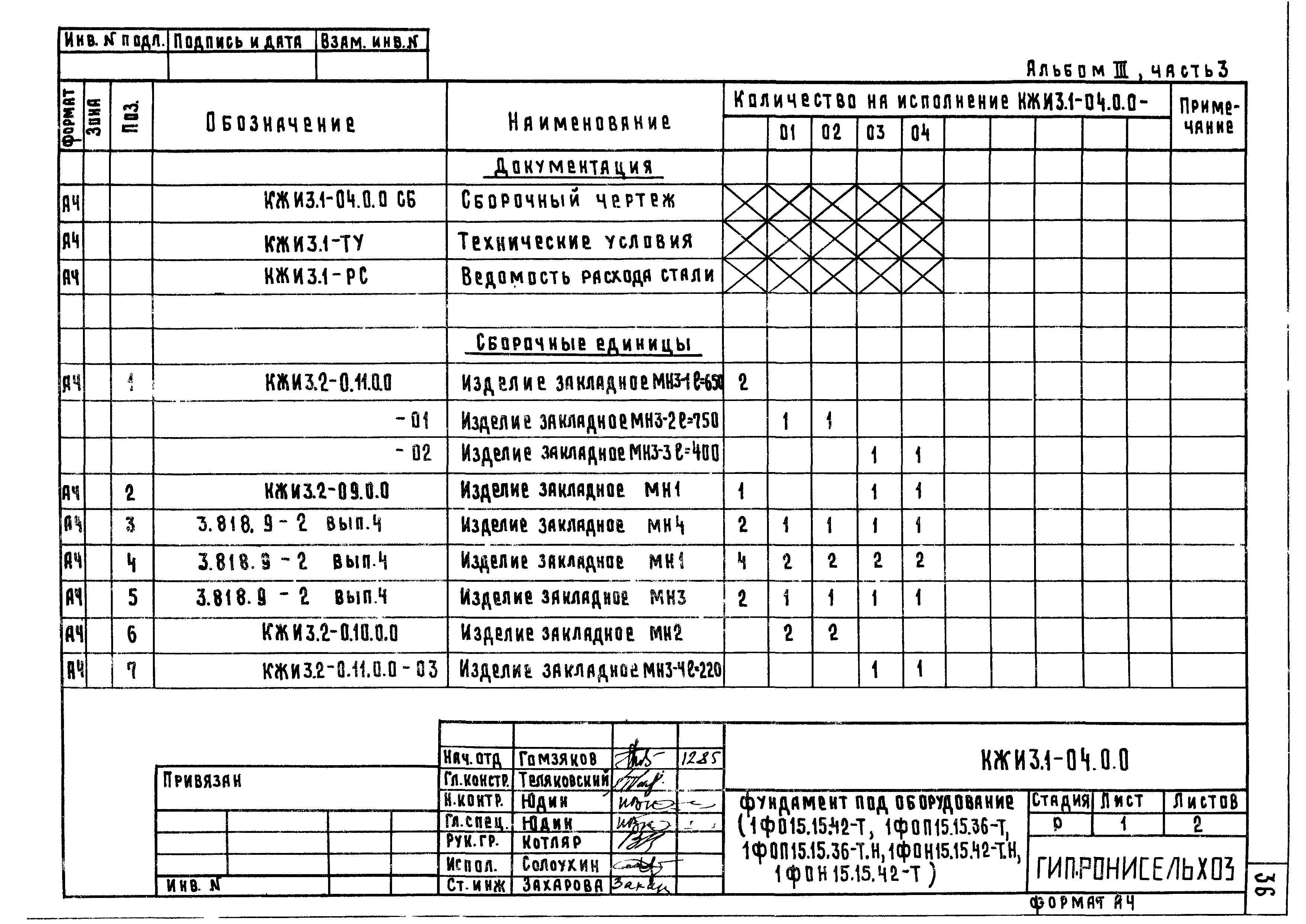 Типовой проект 801-2-85.12.87