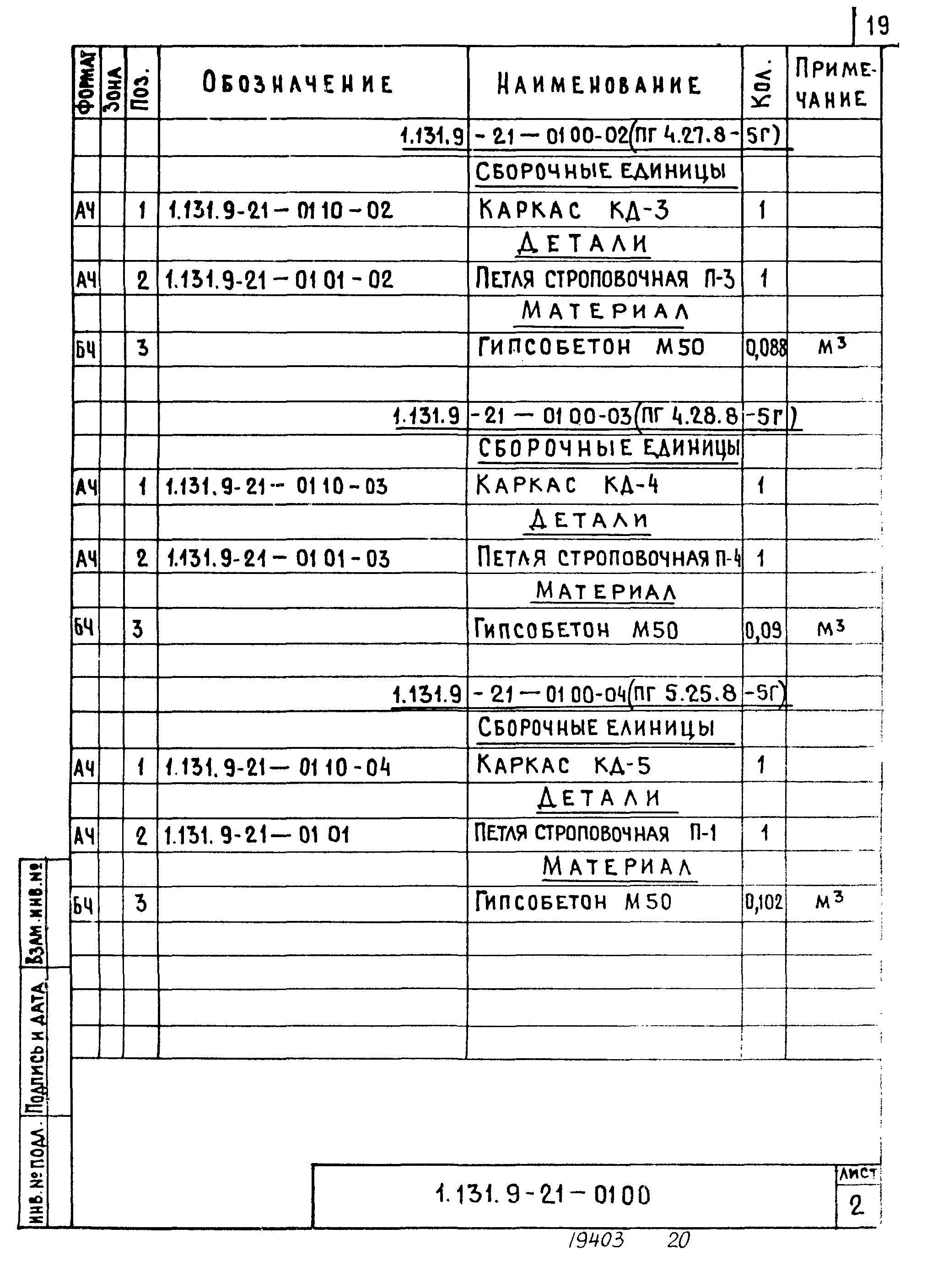 Серия 1.131.9-21