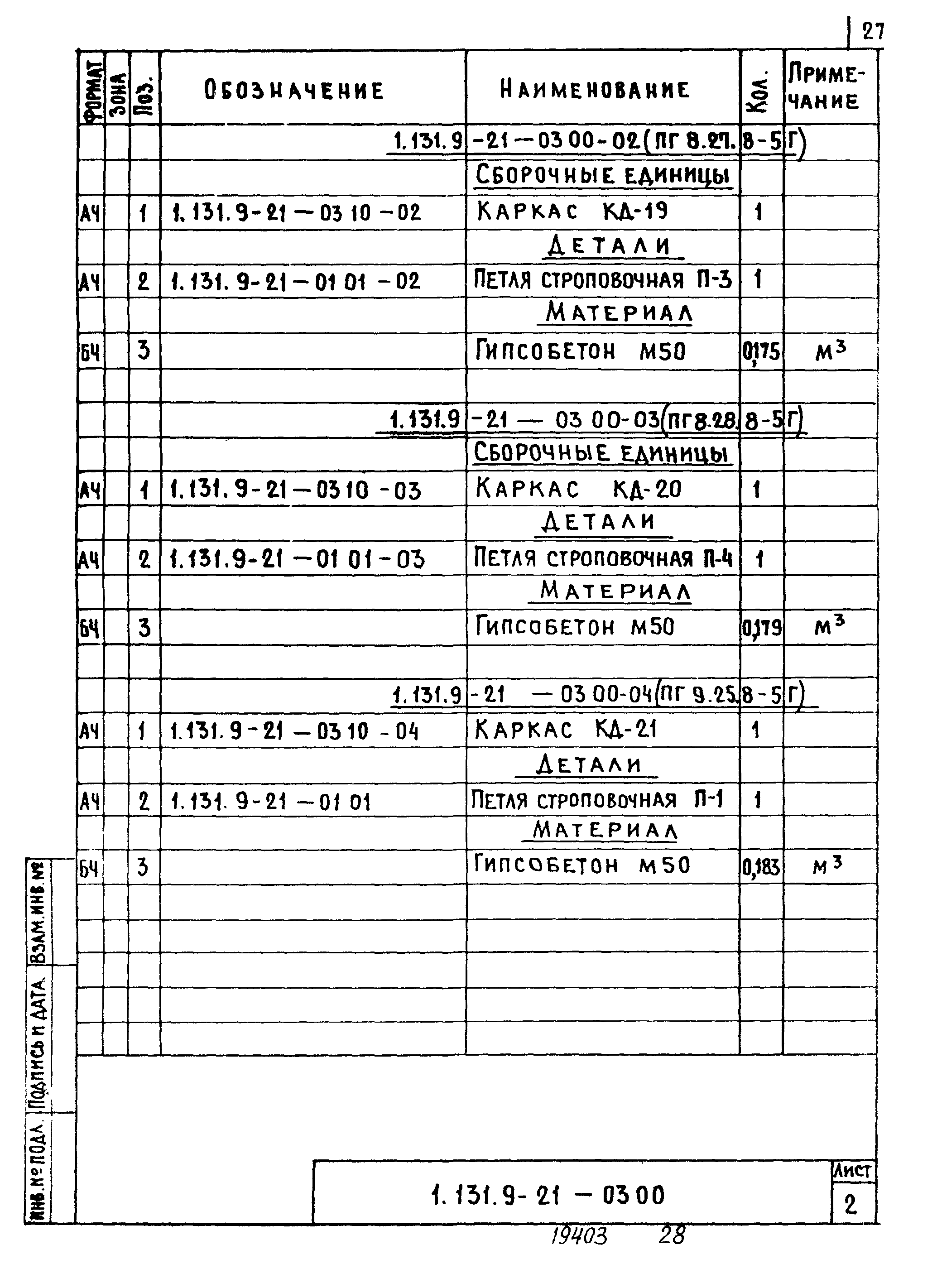 Серия 1.131.9-21