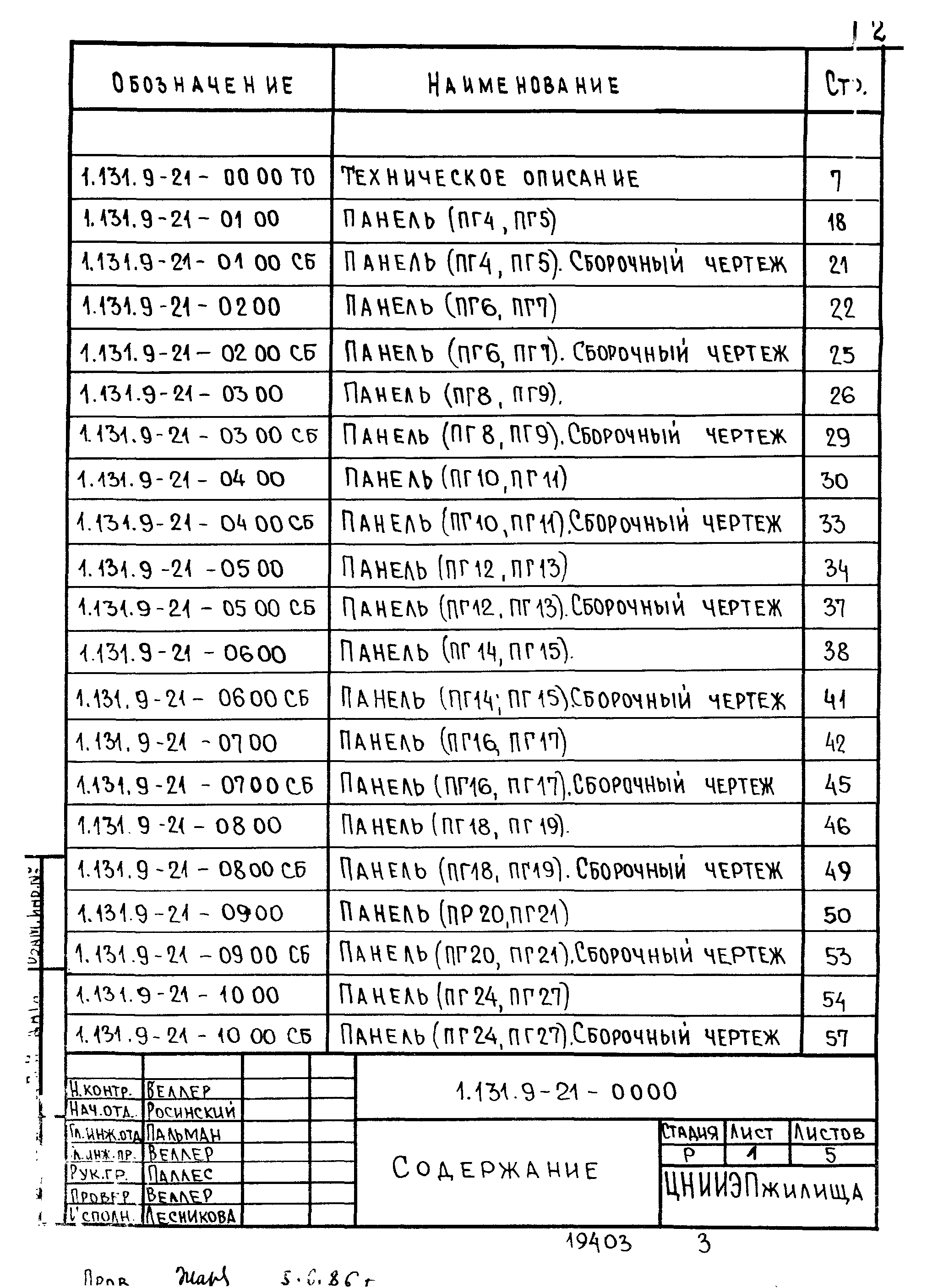 Серия 1.131.9-21